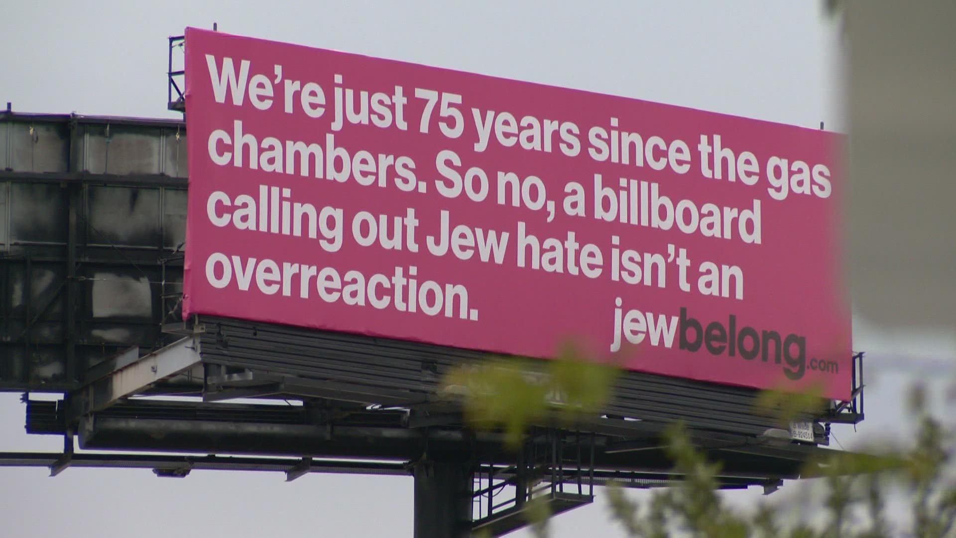 San Antonio is one of at least six cities nationwide where these billboards were put up, with the goal of sparking productive conversations.