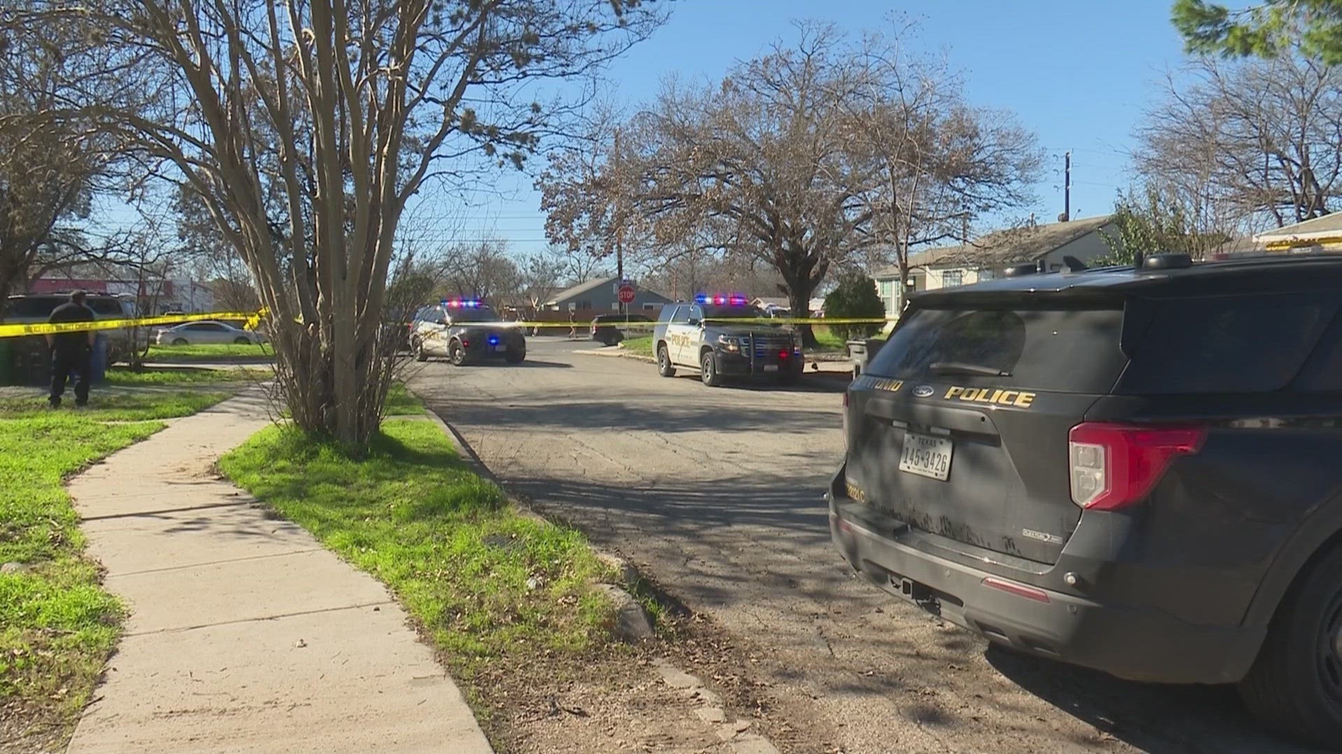 Police said the 16-year-old boy appeared to have schizophrenia. Distant relatives were inside the truck that he targeted.