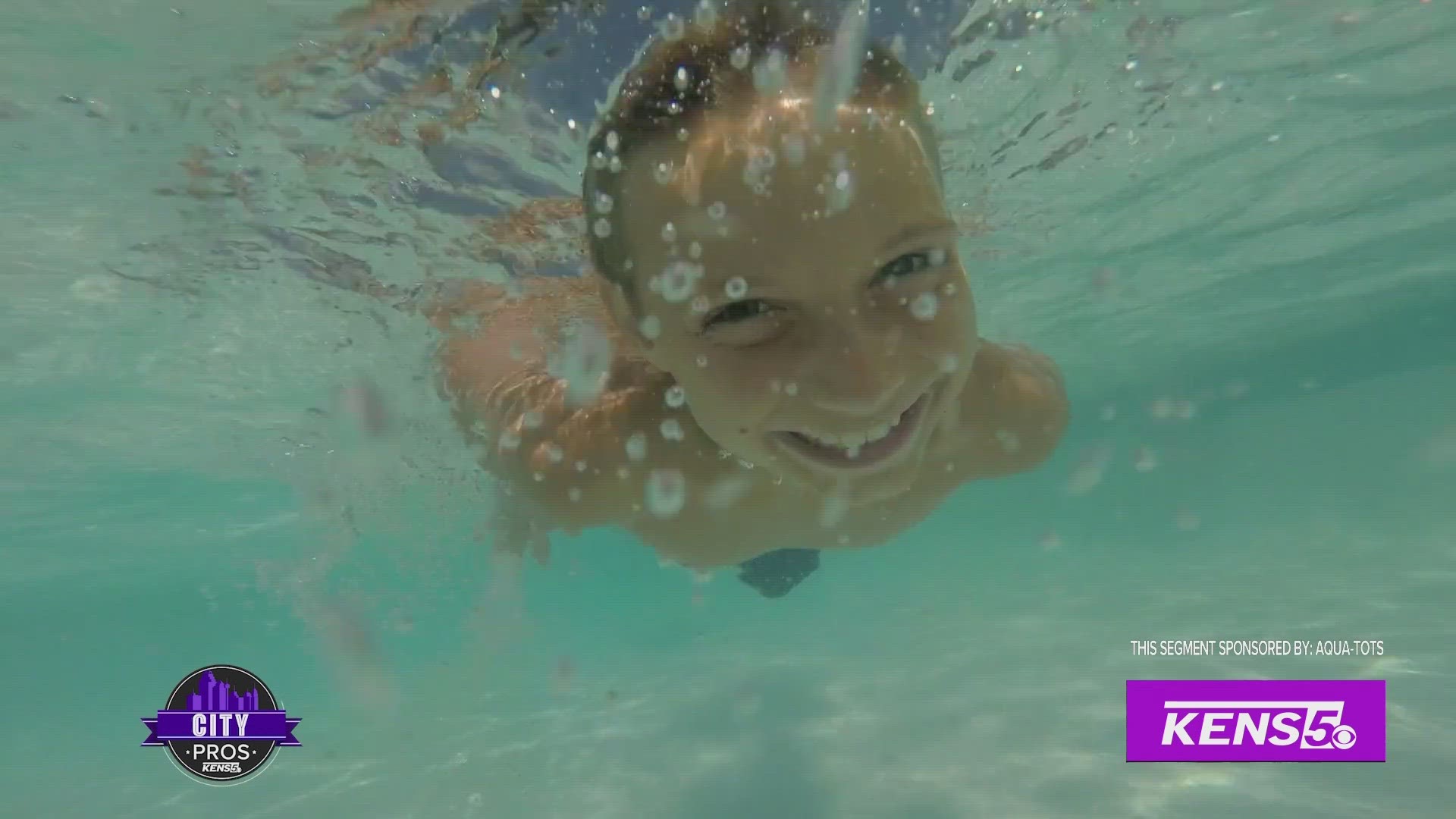 Swimming lessons can help your child year-round.[Sponsored by: Aqua-Tots]