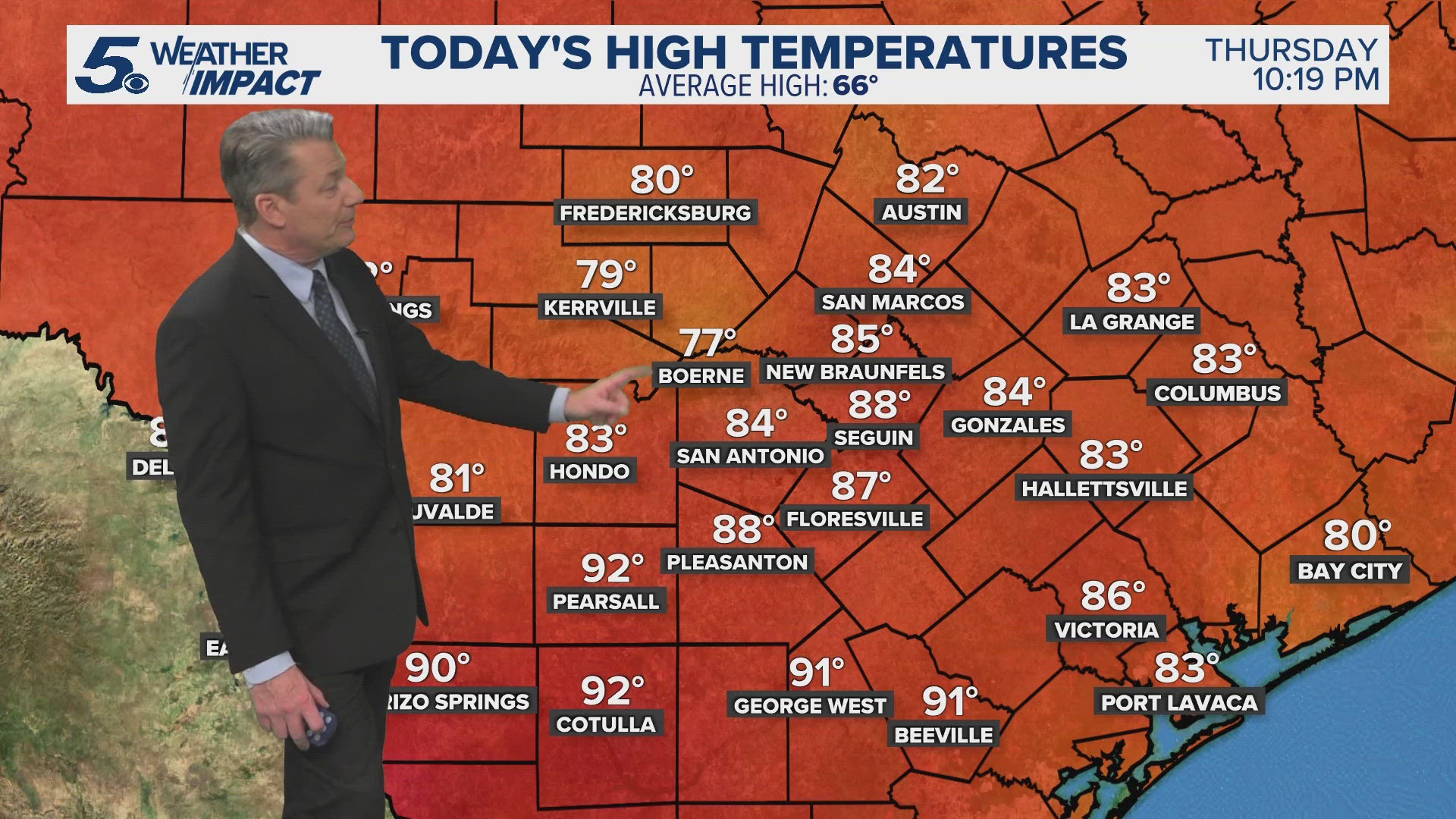 Record heat for San Antonio | KENS 5 Weather Impact Forecast | kens5.com
