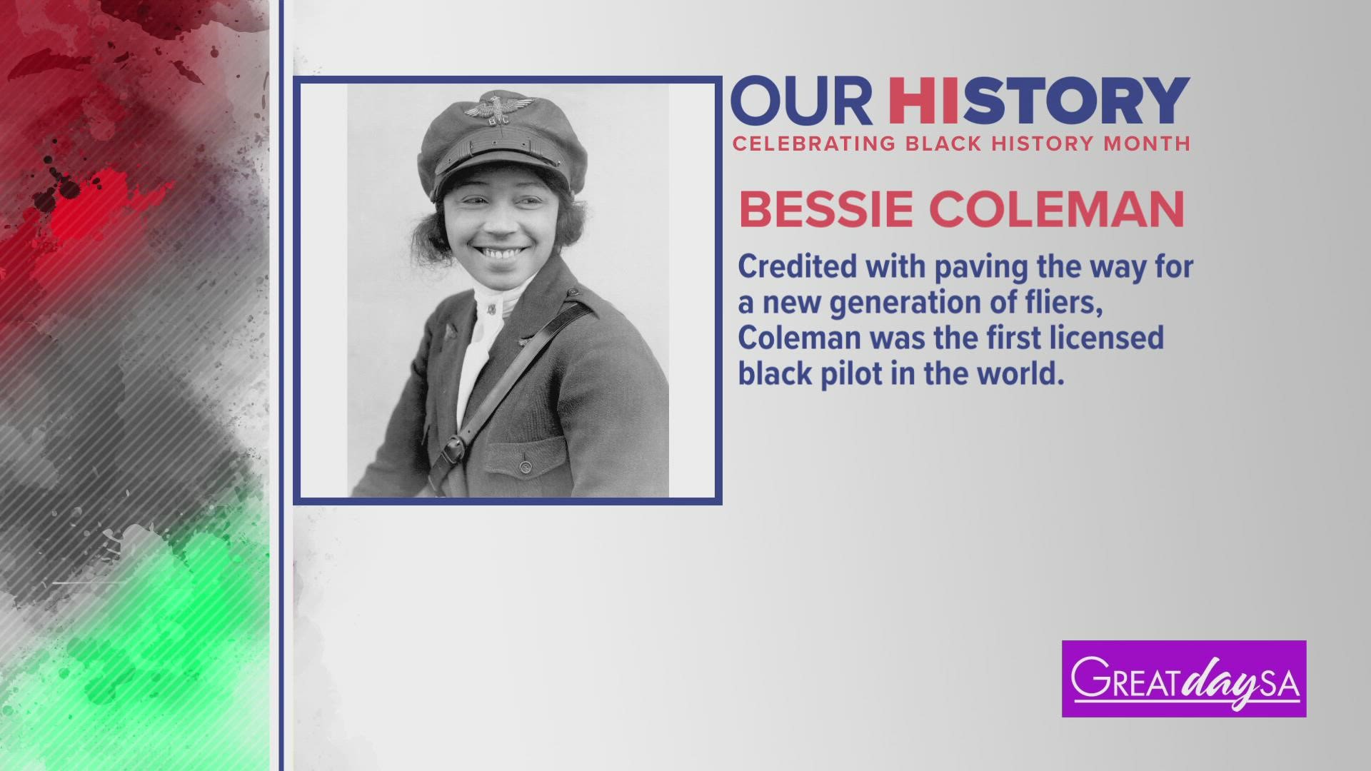 Bessie Coleman paved the way for a new generation of fliers