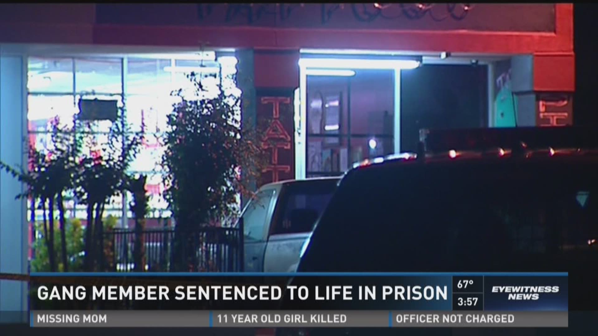 Gang member sentenced to life in prison