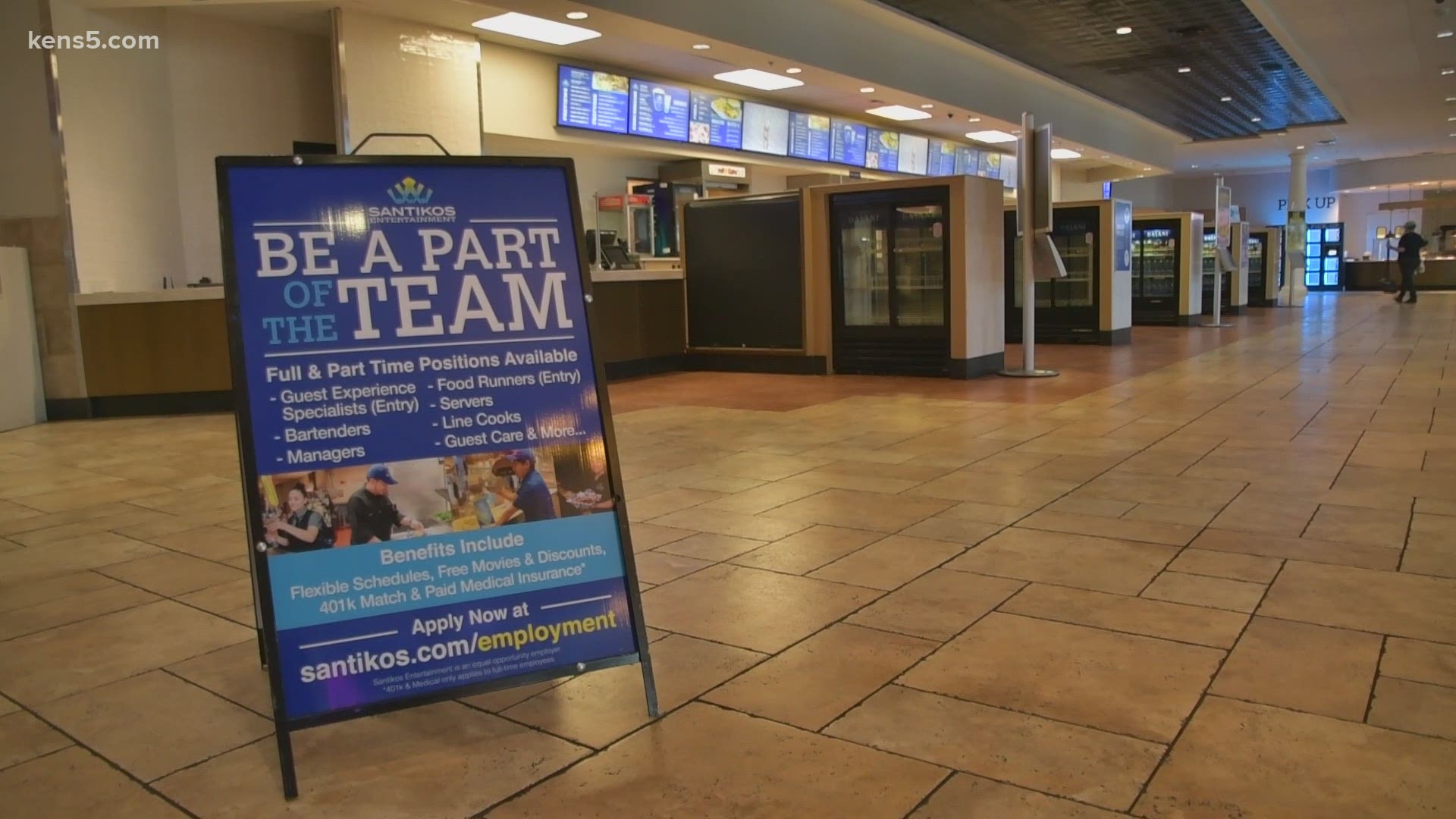 San Antonio's Santikos Theaters is looking to grow their staff, and they're willing to pay out big bucks to make sure the best people apply.