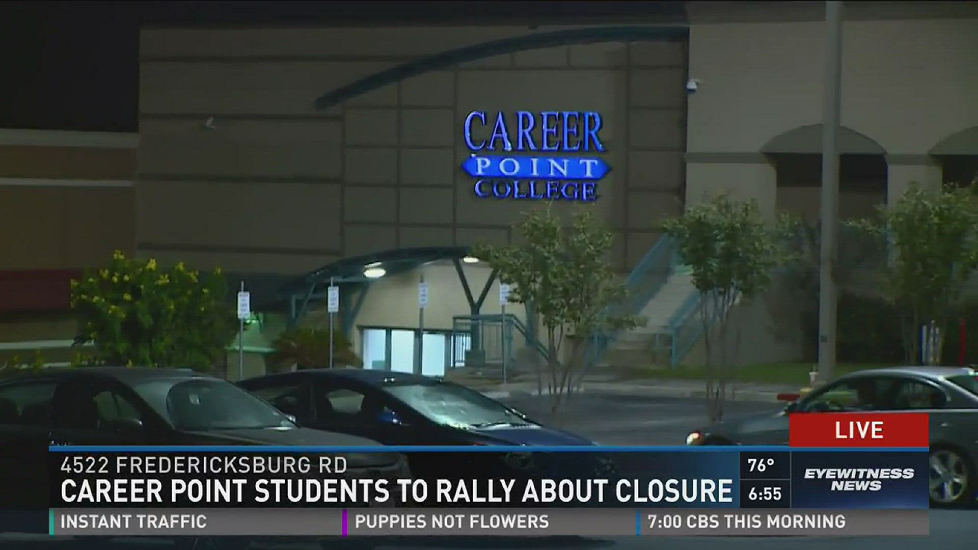 Career Point students to rally about closure