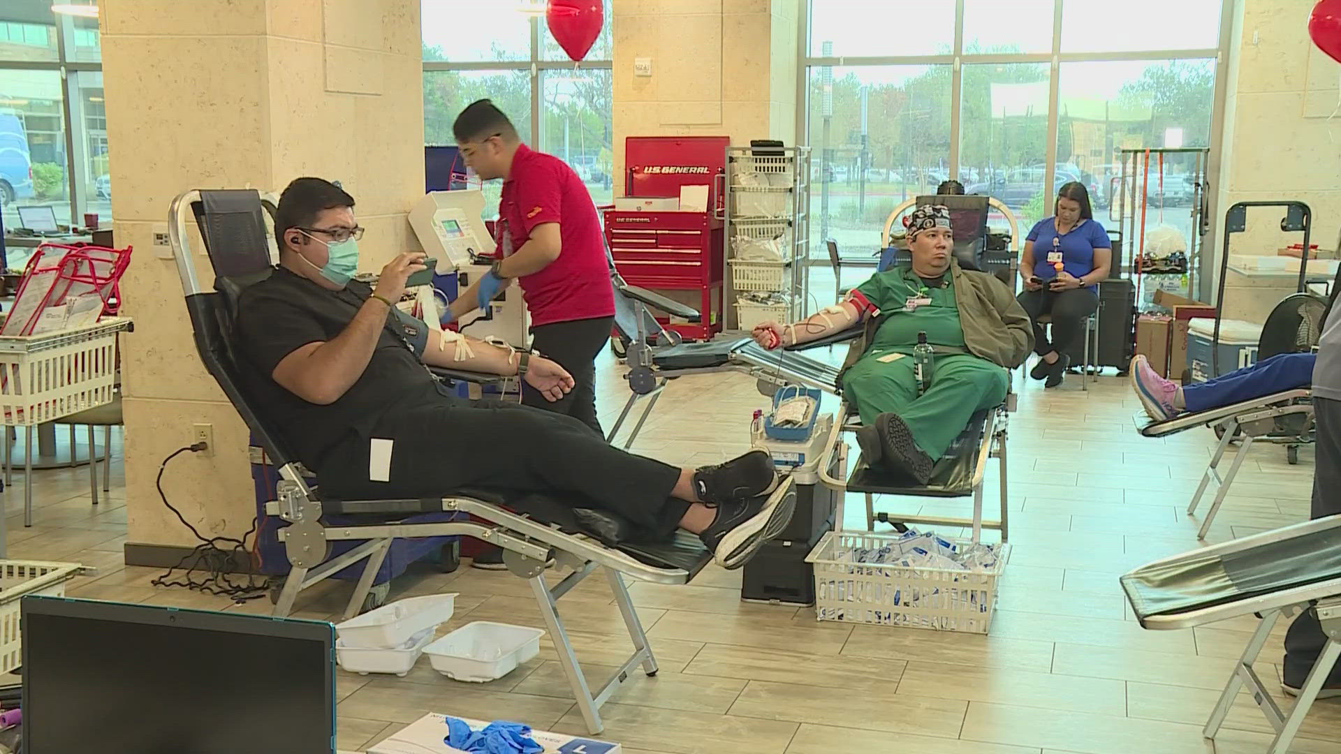 With summer fast approaching, the need for blood donations goes up. Texas Blood and Tissue plans to offer festive incentives to those who donate until the 12th.