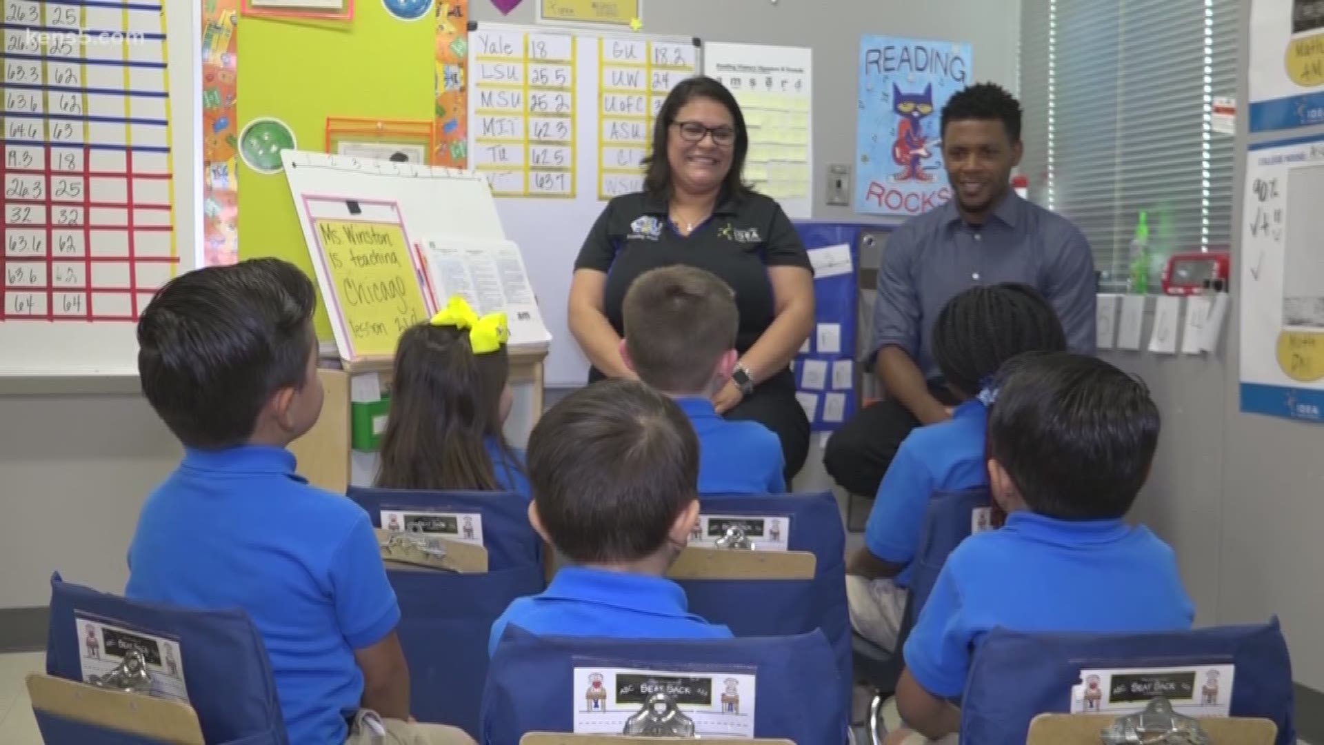 Today is Teacher Appreciation Day and students around the city are finding unique ways to celebrate their favorite educators. Eyewitness News reporter Jon Coker visited some local preschoolers to learn why they're so grateful for their teachers.