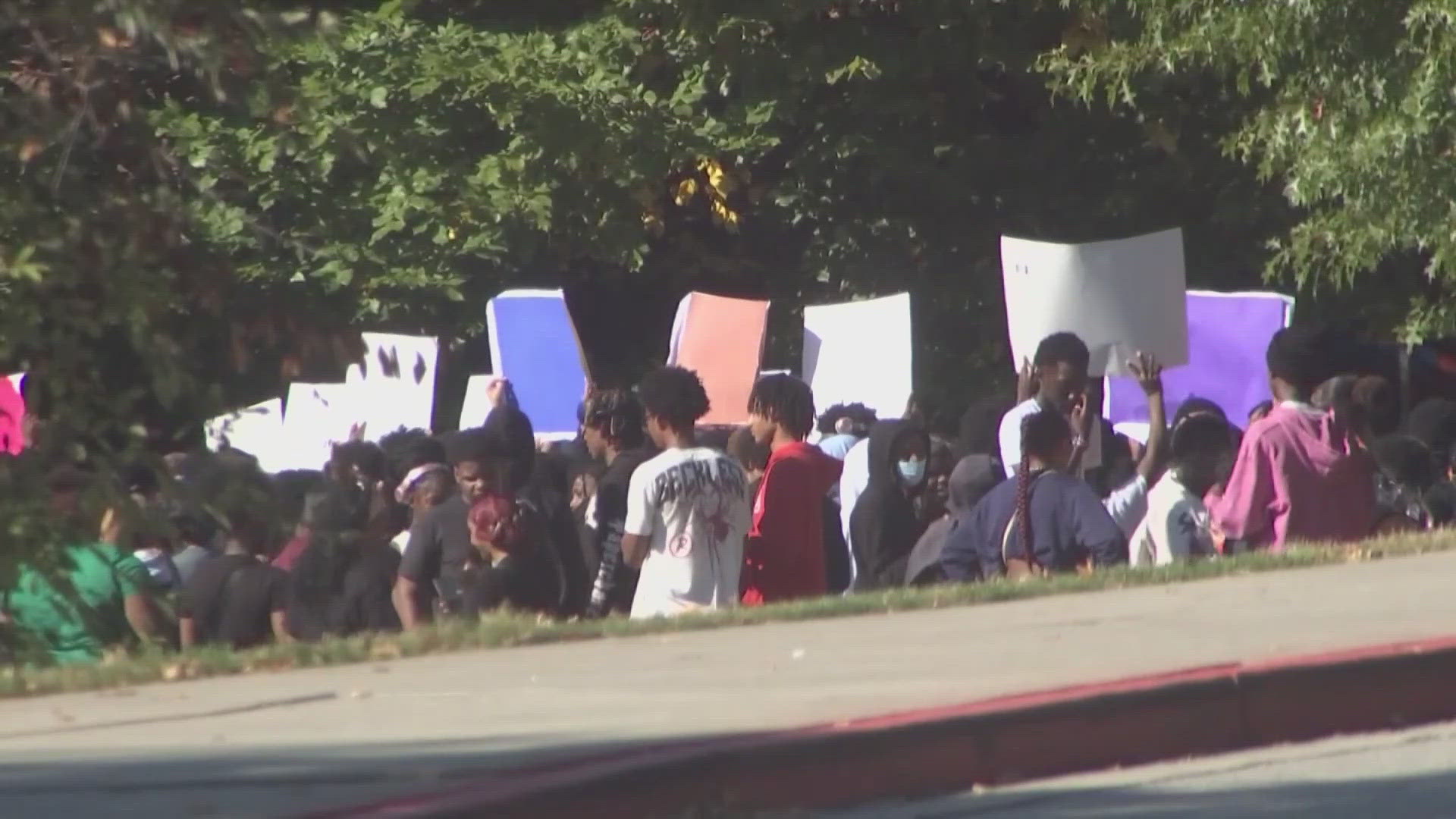 The school's walkouts were in response to the deadly Apalachee High School shooting on Sept. 4.