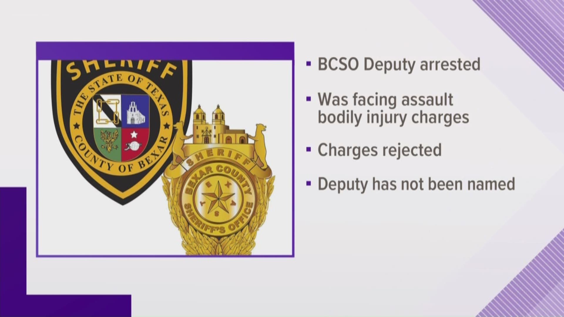 The deputy, whose name has not been released, was assigned to the Law Enforcement Bureau, Patrol Division.