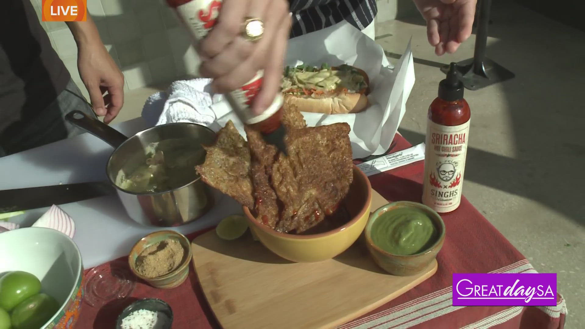 Justin stopped by Singhs Cantina to see and taste some of their menu items.