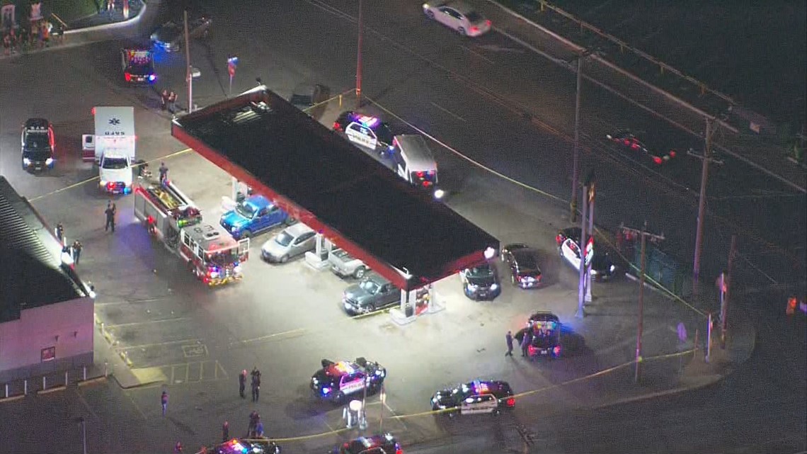 Police investigating deadly shooting at westside gas station