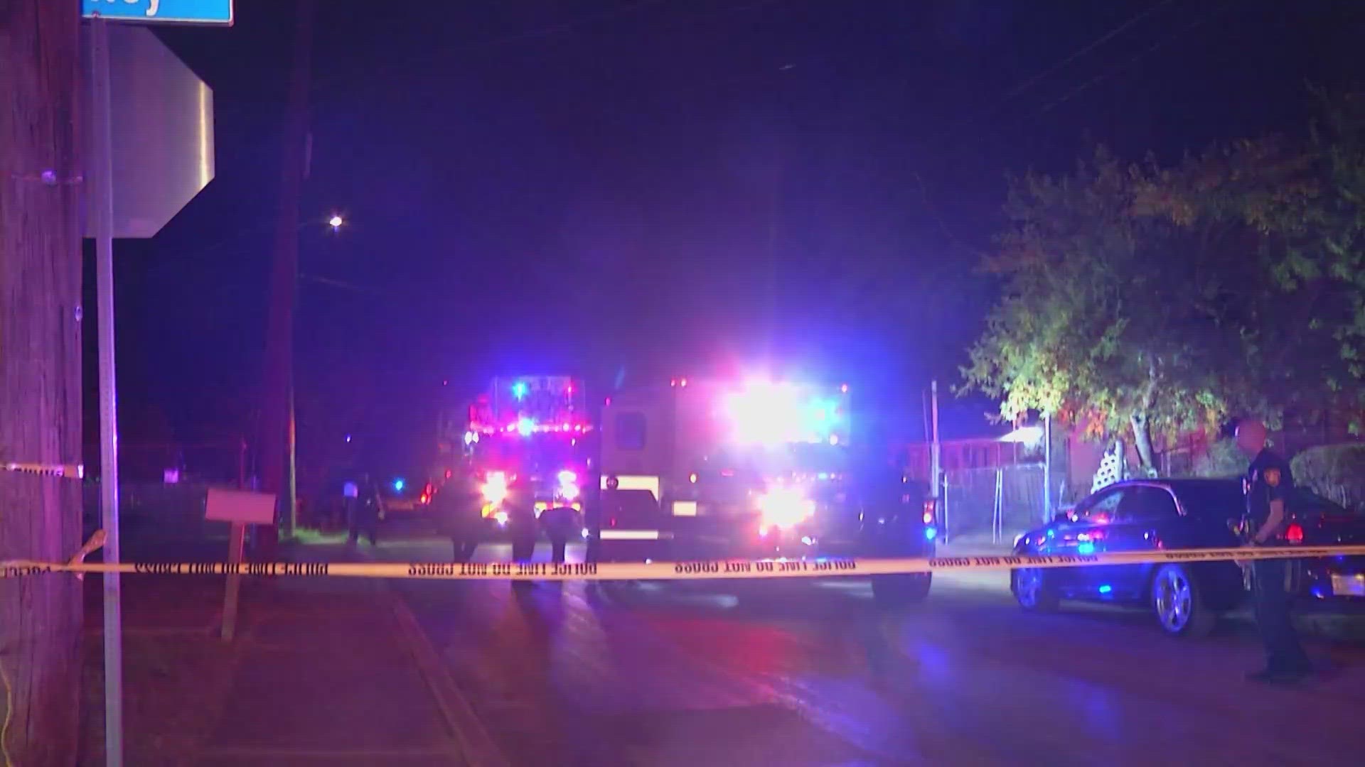 A teenager was shot in a drive-by on the east side of San Antonio late Sunday night, SAPD said. The shooting happened just before midnight along Lincolnshire Drive.