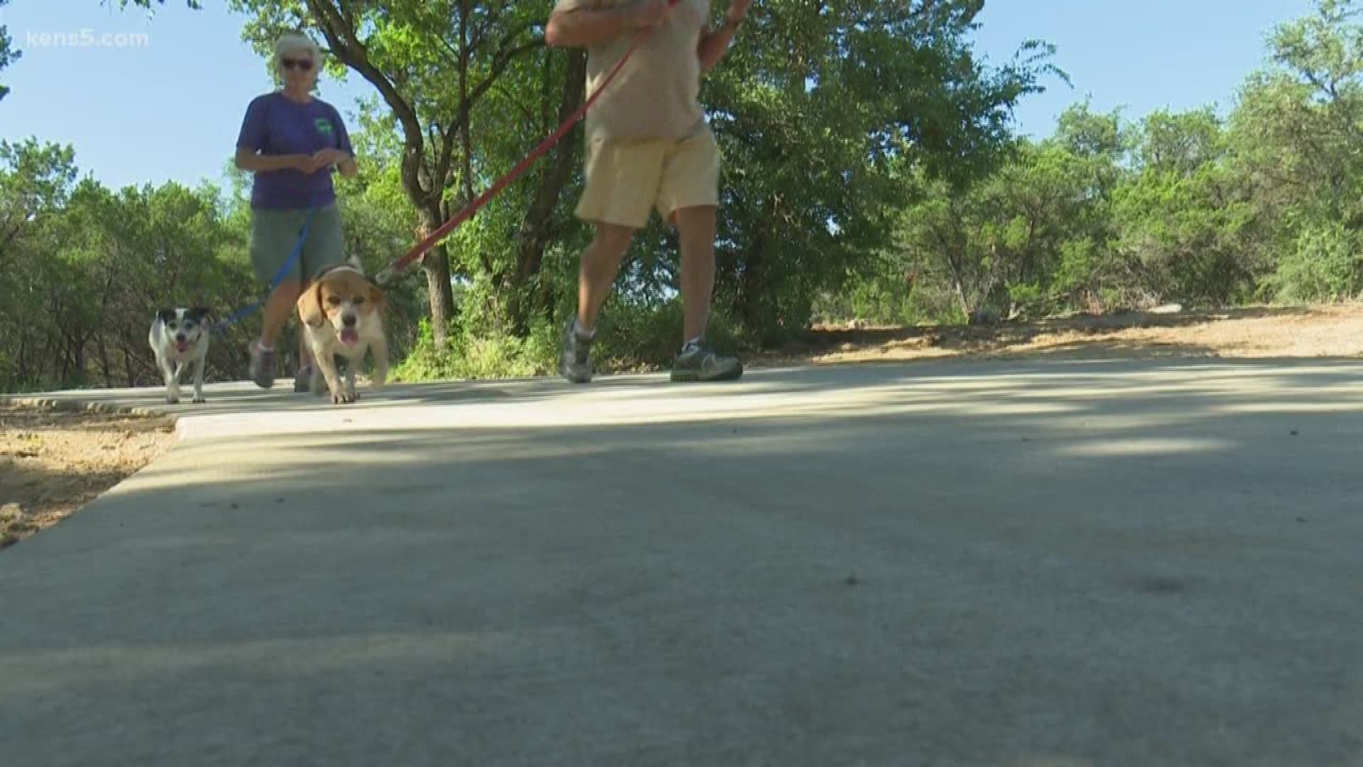 Nearly 70 miles of multi-use trail snake their way through parts of the Alamo City, and city officials are emphasizing that residents work together to keep them clean.