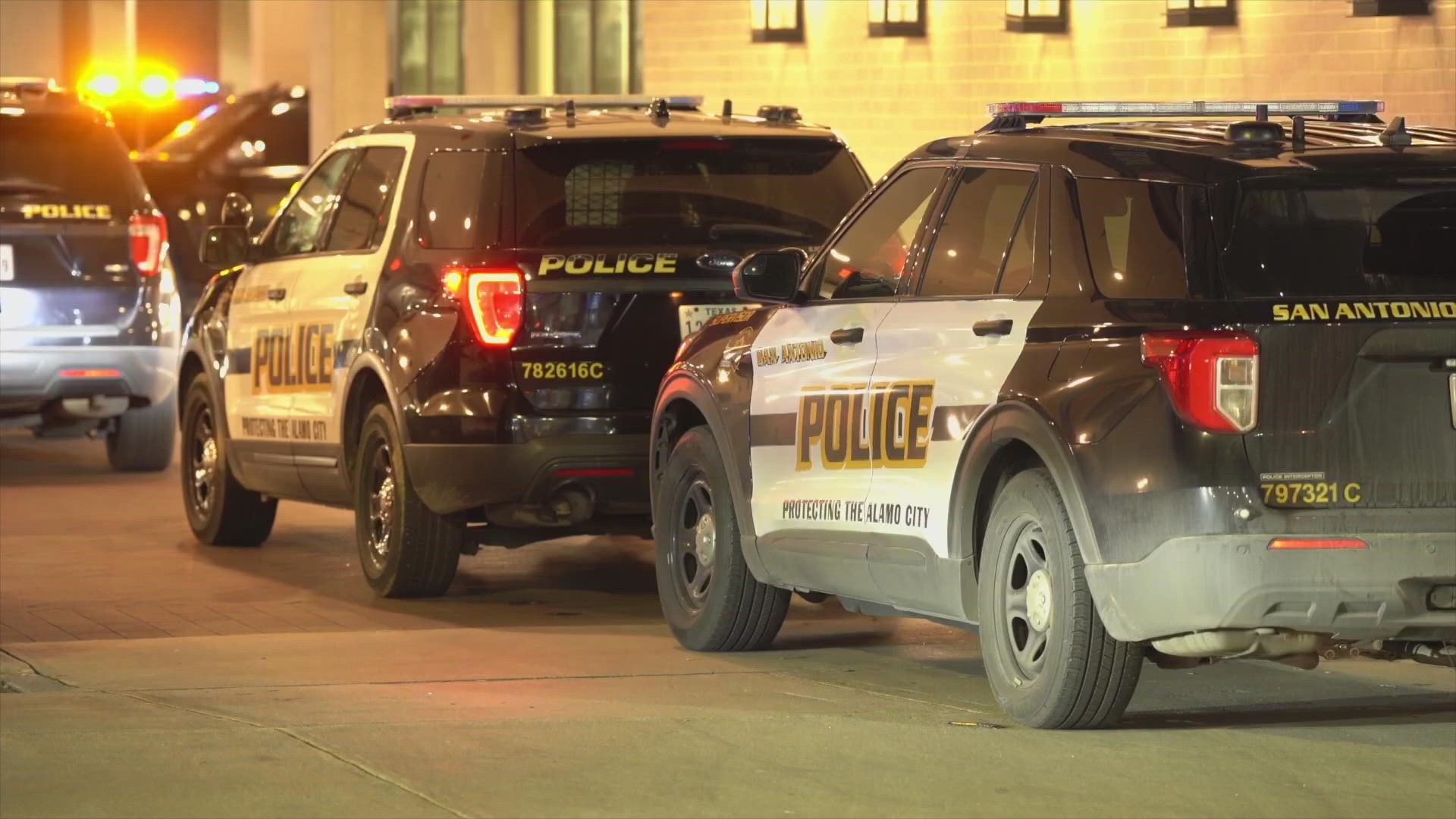 Police followed a trail of blood to a fourth floor unit where they found a man shot dead.