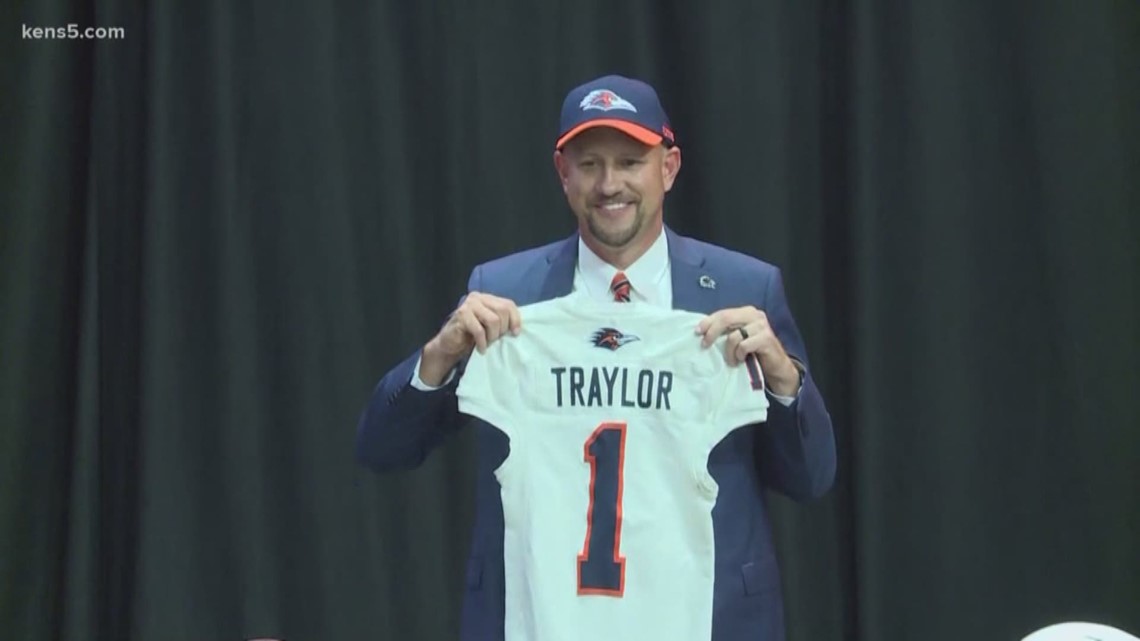 New UTSA football coach Traylor eager to embrace San Antonio and its