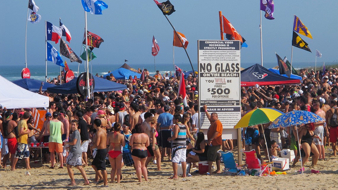 Spring Break at South Padre Island; officials announce preparations
