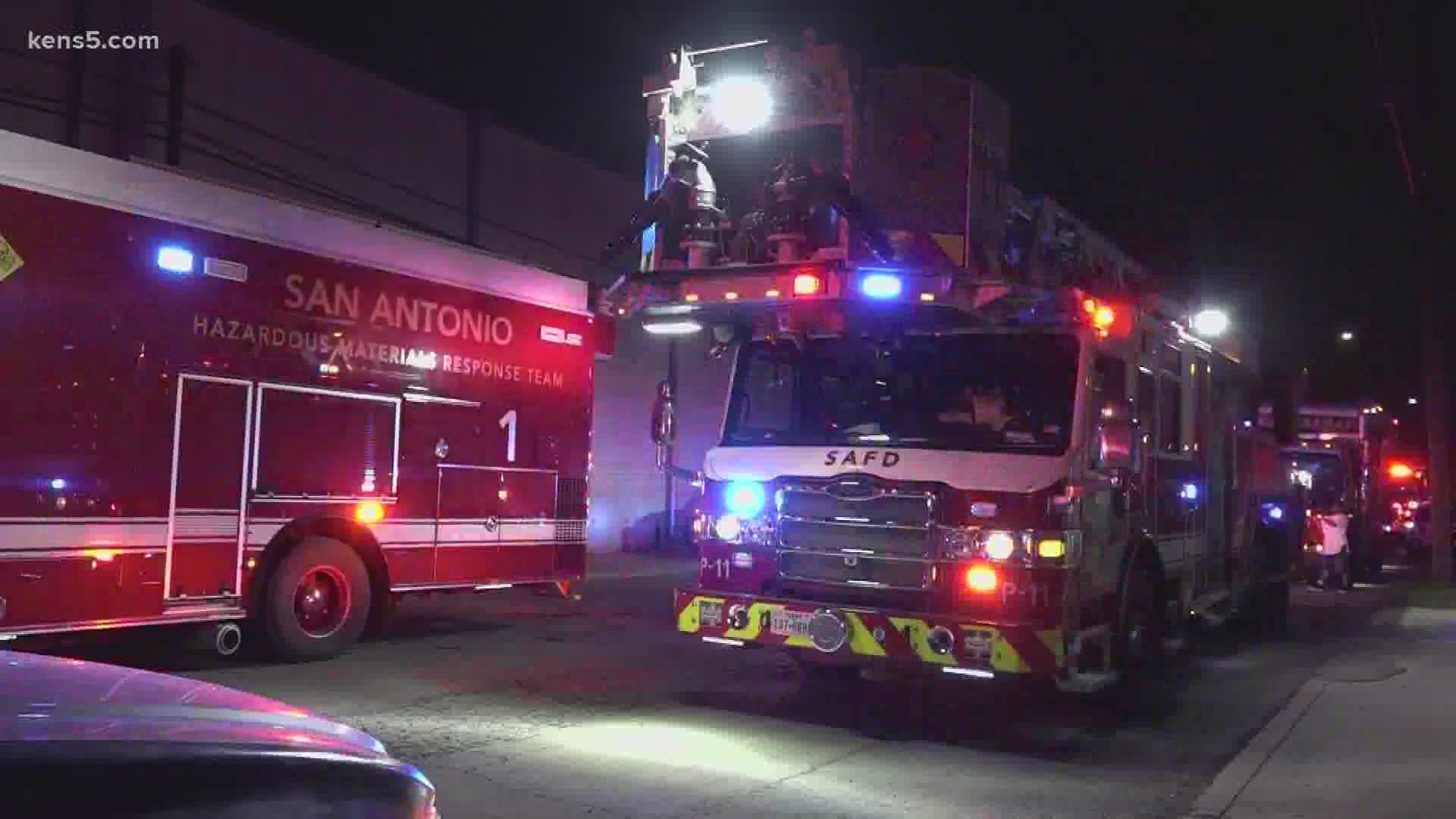 A dangerous chemical leak forces evacuation at a popular San Antonio sausage company.