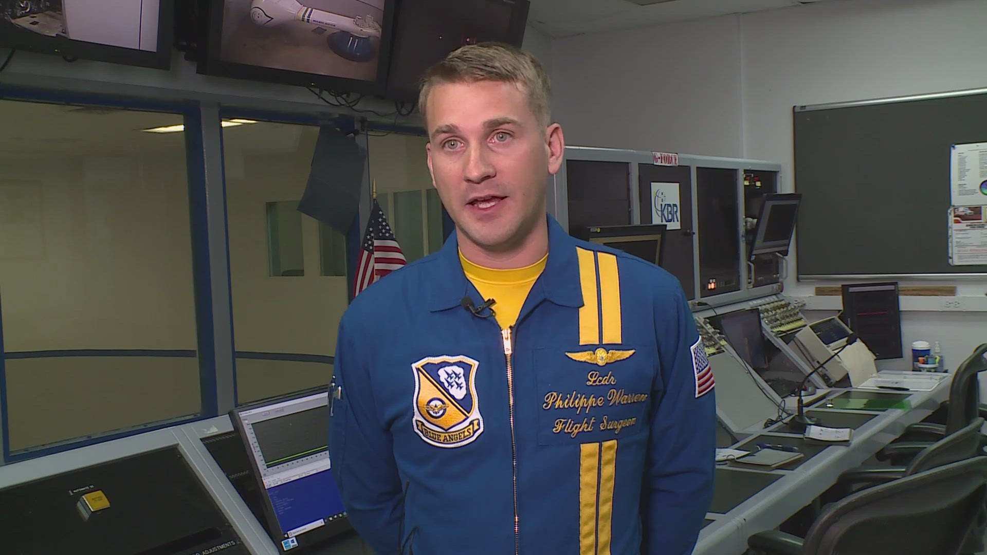 The Blue Angels Flight Surgeon explained how this facility helps train the pilots.