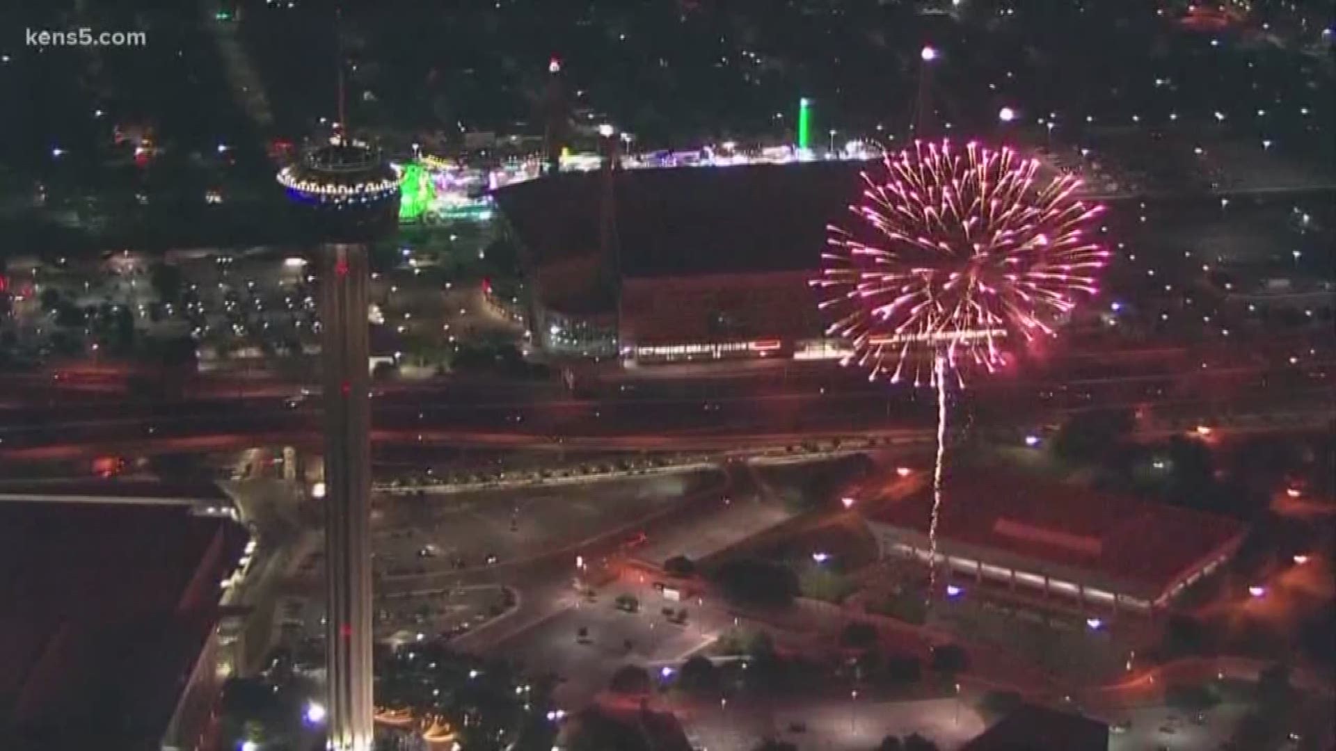 A head start Fireworks in San Antonio area begin before NYE