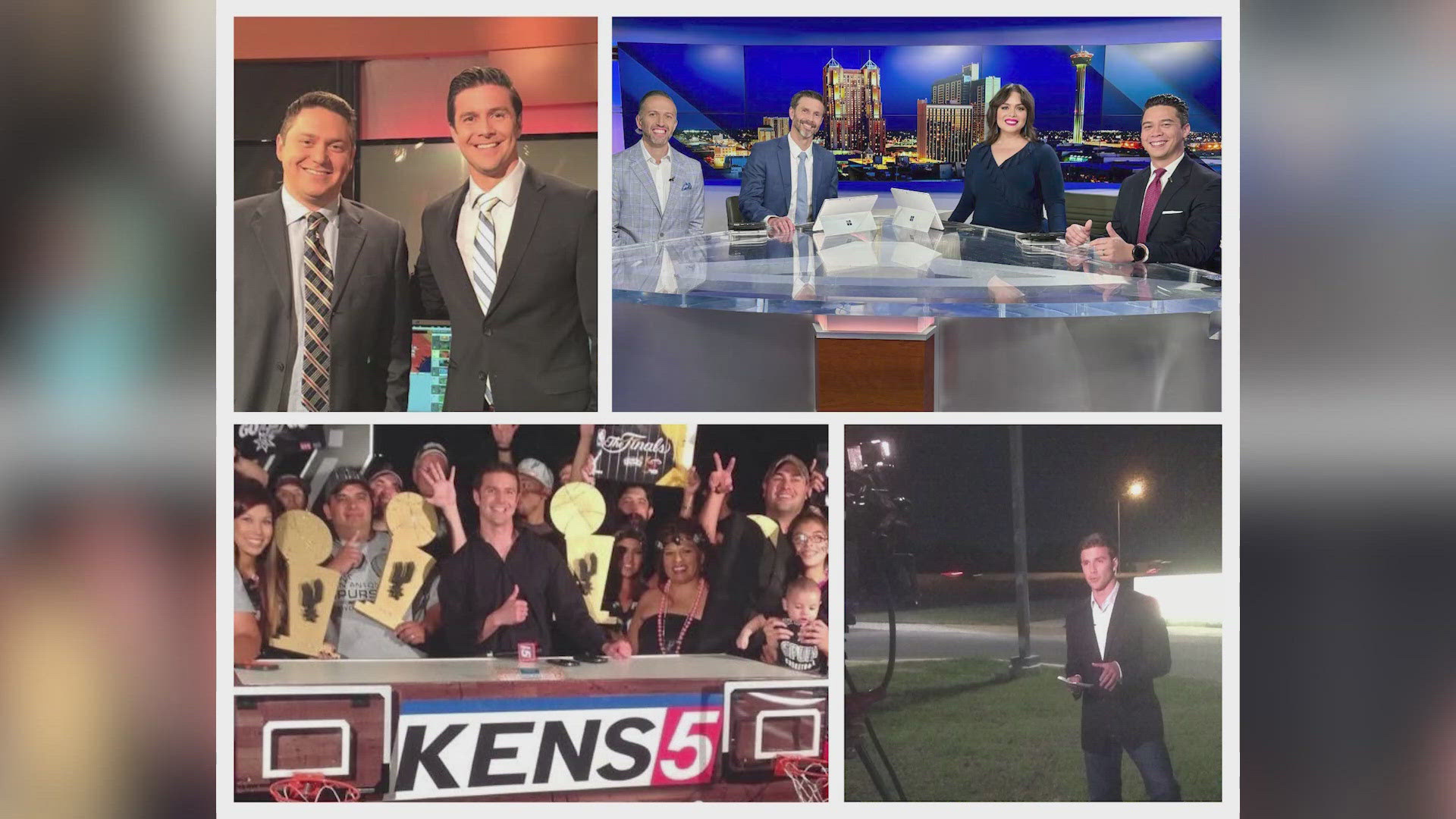 KENS 5's weekend anchor Phil Anaya says goodbye for his final newscast. He says he will dedicate his weekend's to spending time with his family.