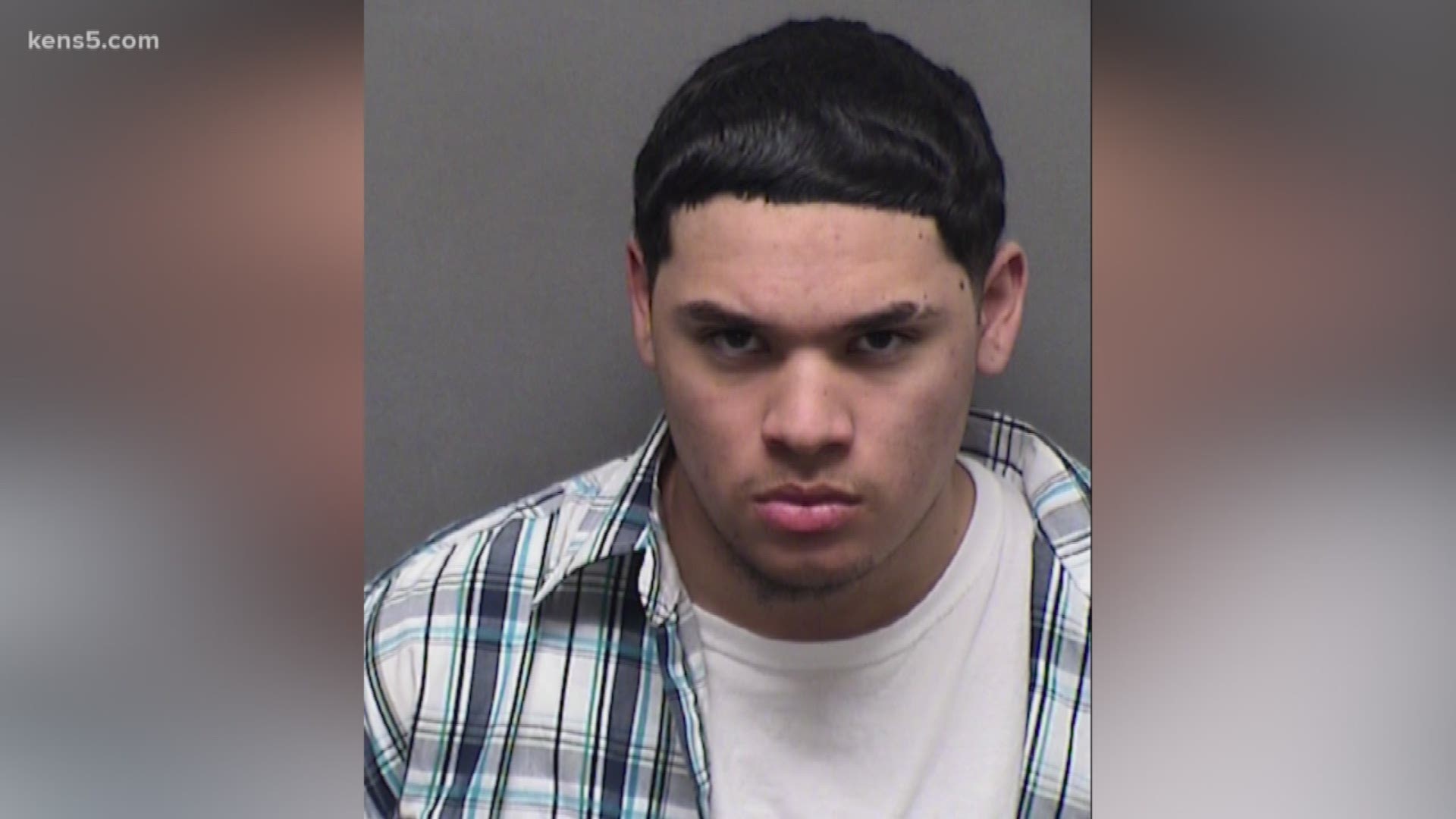 A 17-year-old is charged with aggravated robbery after a victim showed San Antonio Police officers his car, which ended up with eight bullet holes during an attack.
