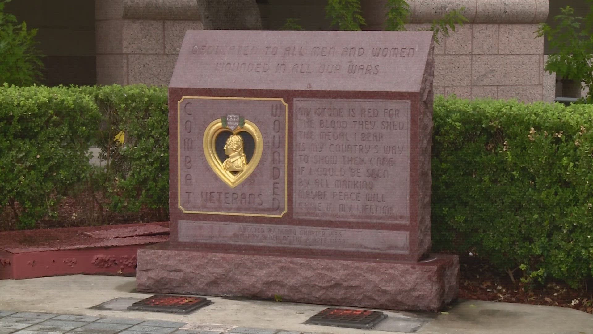 The ceremony starts at 10 a.m. Saturday morning at the Bexar County courthouse.