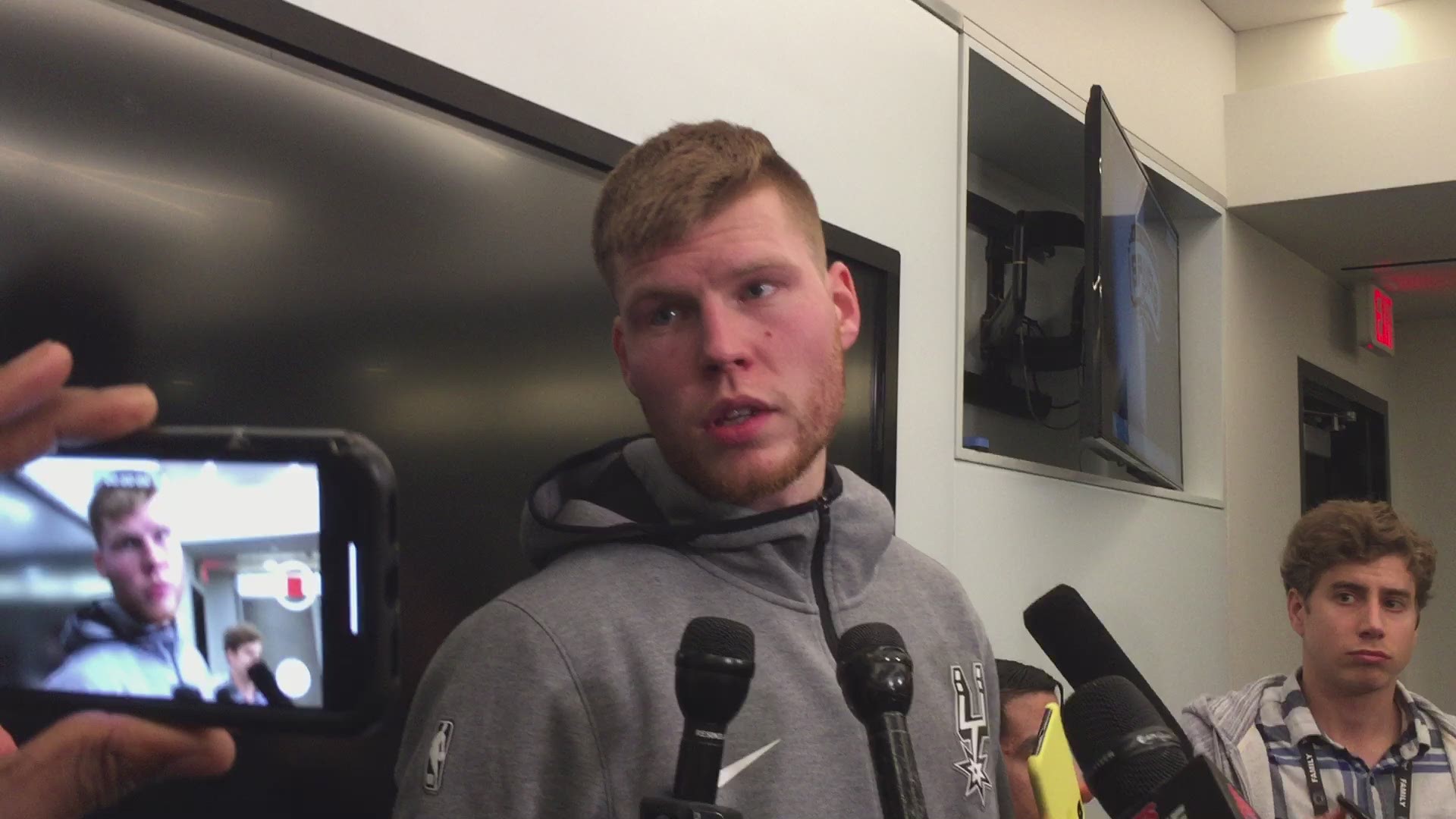 Spurs forward Davis Bertans on beating the Lakers
