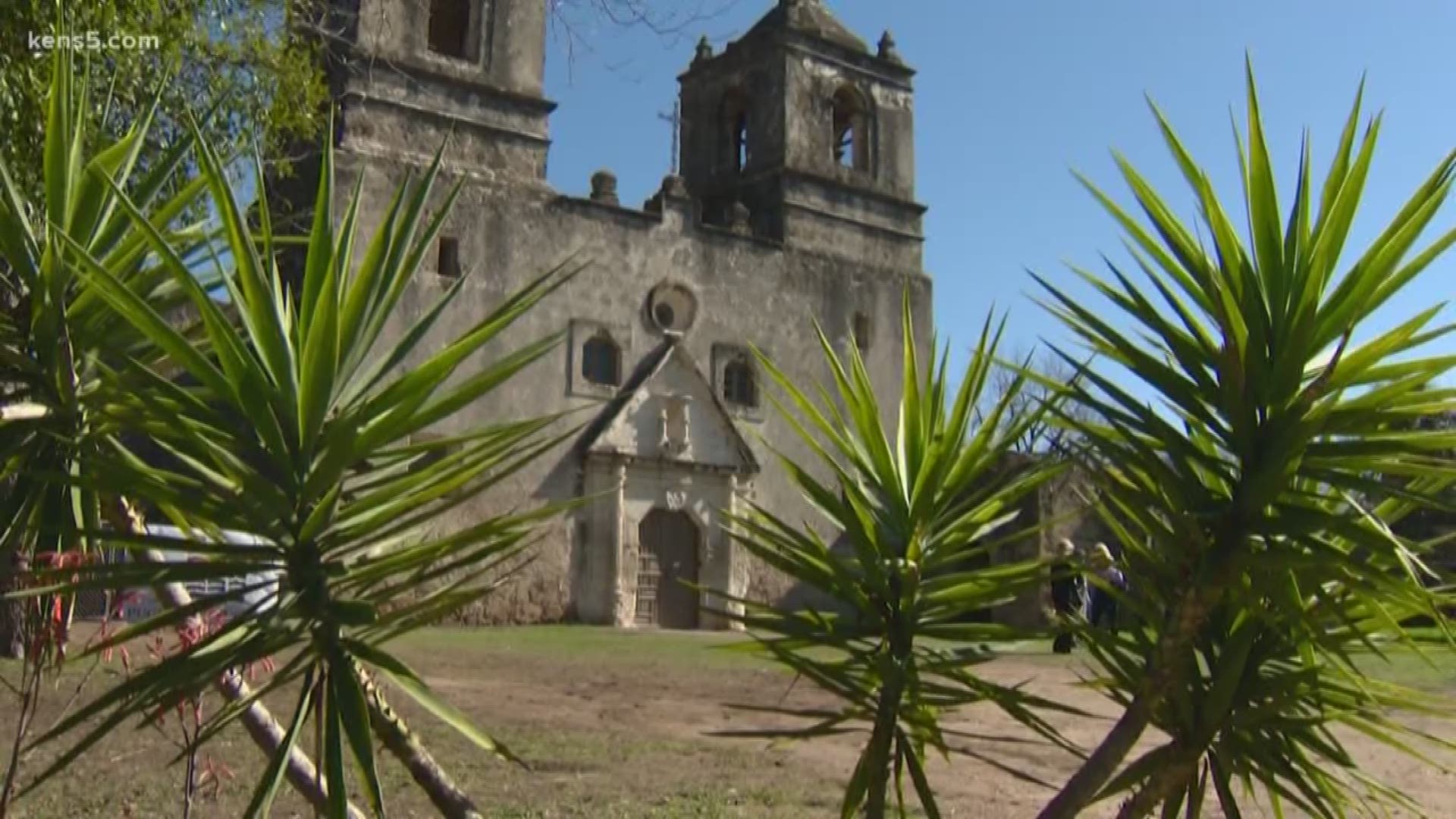 Crews are working hard to make repairs to Mission Concepcion-- one of the four mission churches that make up our World Heritage sites.