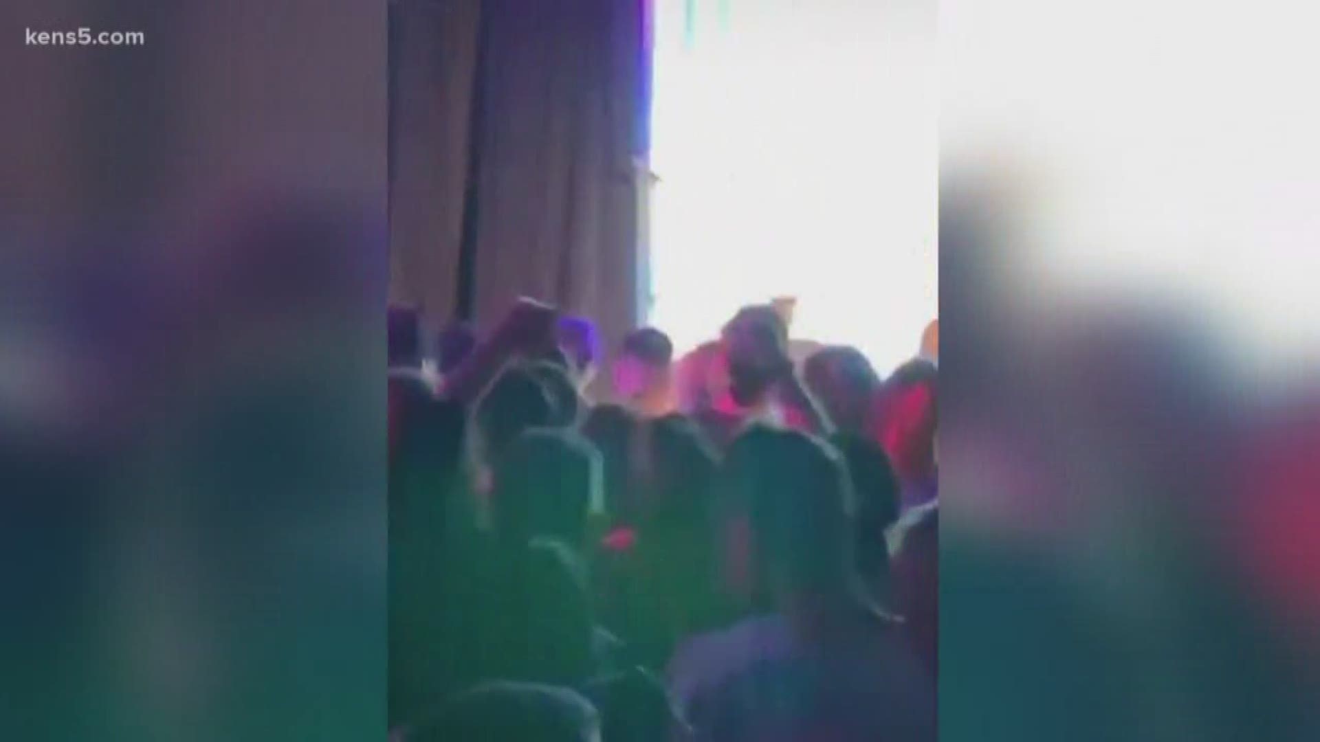 Ariana Grande surprised many when she appeared at a San Antonio club Wednesday night, and some local drag queens made sure to put on a show for her.