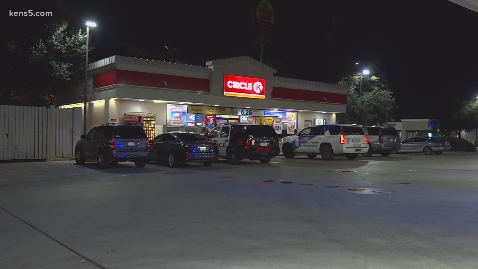 Police said both robberies had a matching suspect who was wearing dark clothing, held the cashier at gunpoint and possibly driving a dark Chevy car.