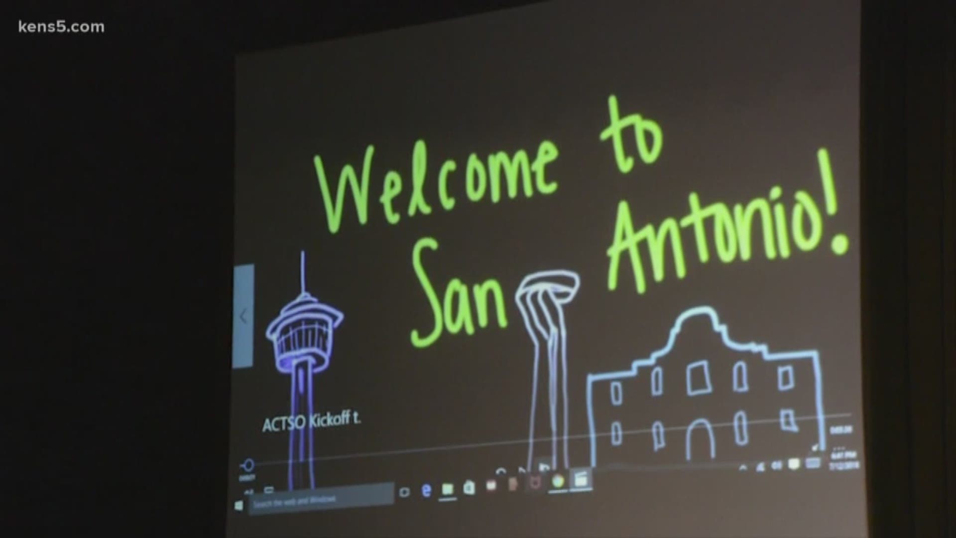 San Antonio made history on Thursday night. The Alamo City kicked off hosting its first NAACP Convention.