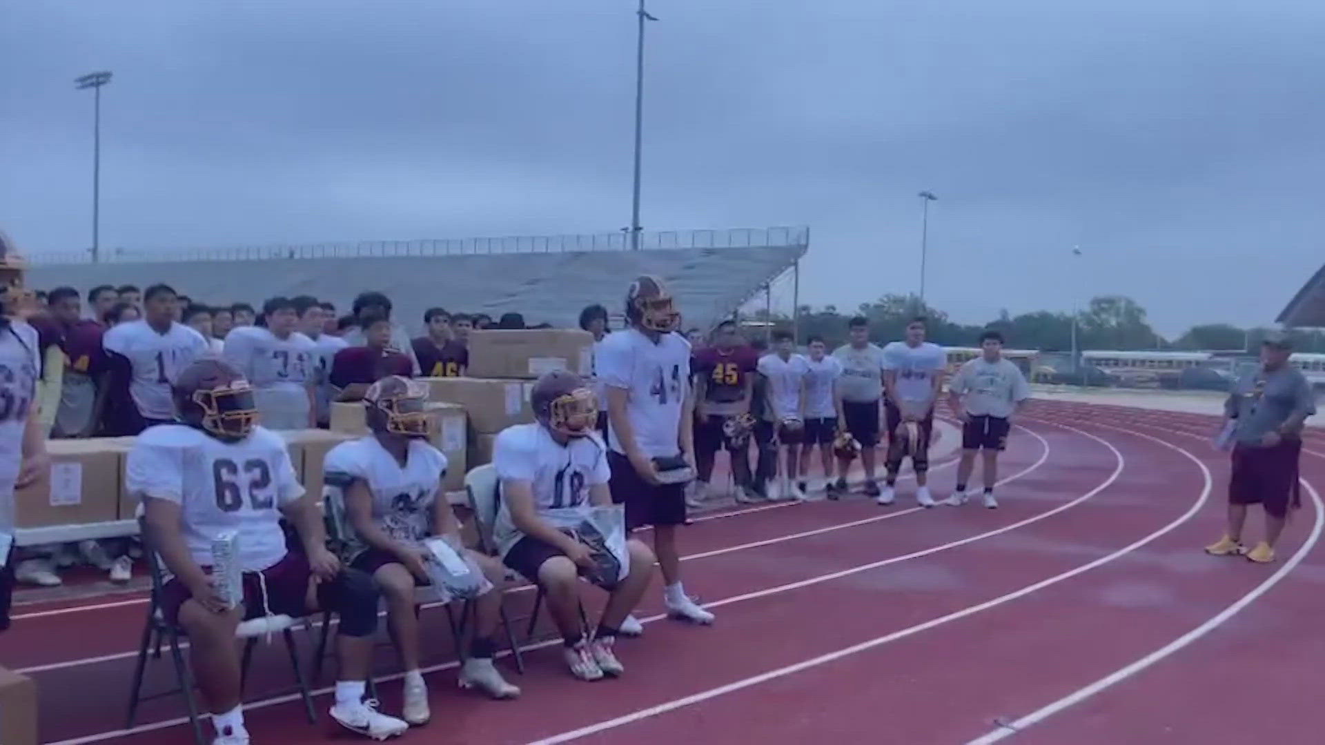 Officials hope the braces will help student-athletes stay safe and perform at their best.