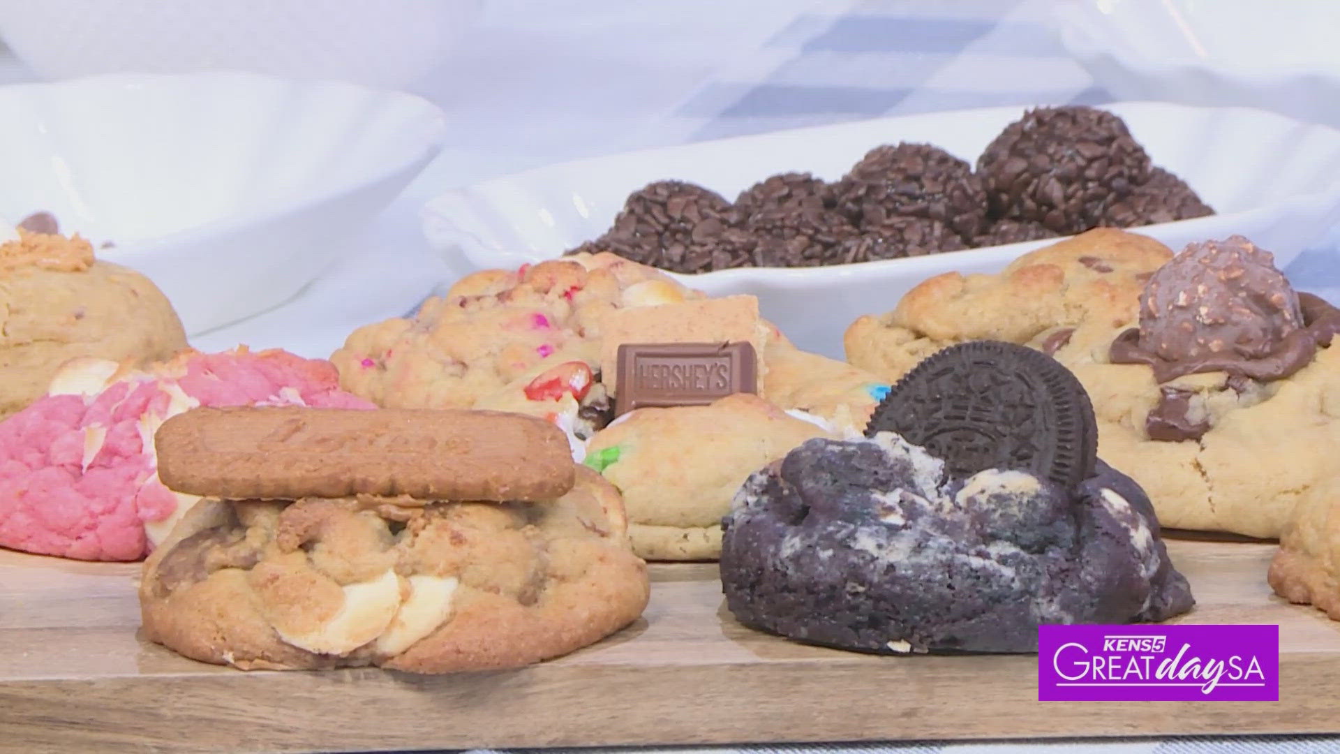 Decadent homemade cookies with Holy Dough | Great Day SA | kens5.com