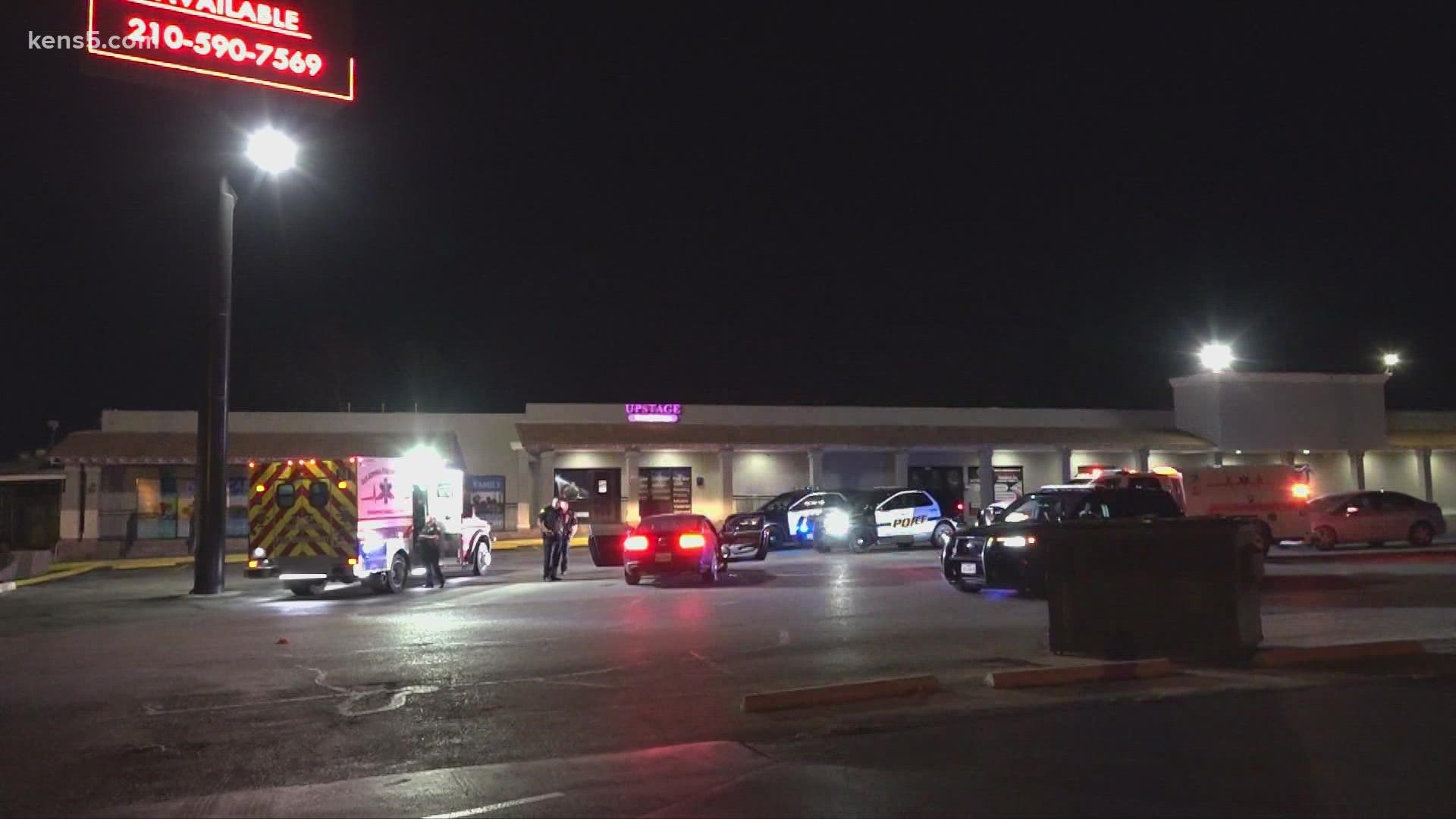 Just before 11:30 p.m. Wednesday, police found the victim at a shopping center at the corner of Walzem Road and Austin Highway. He had been shot in the arm.