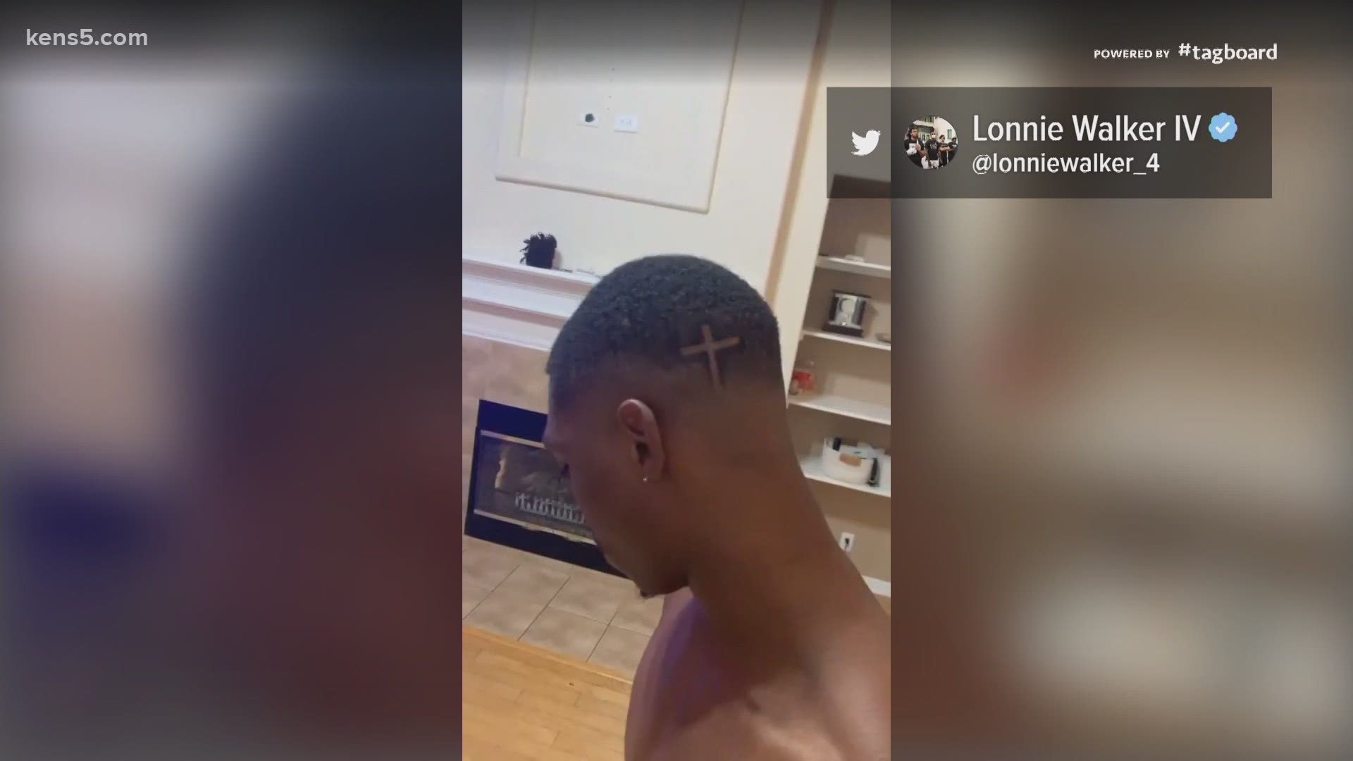 Spurs guard Lonnie Walker IV opened up on social media about the sexual abuse he experienced as a 5th grader and explained why he cut his signature hair.