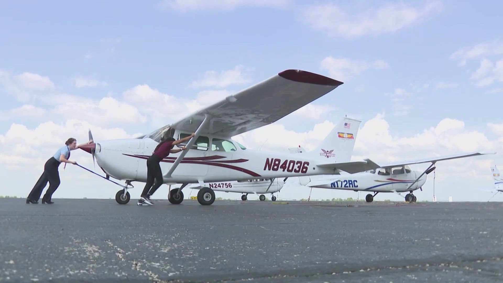 The program is helping more females become pilots in a male-dominated industry.