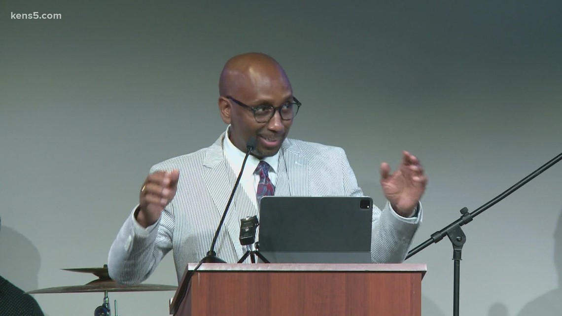 Marvin Hurst on KENS 5 morning show