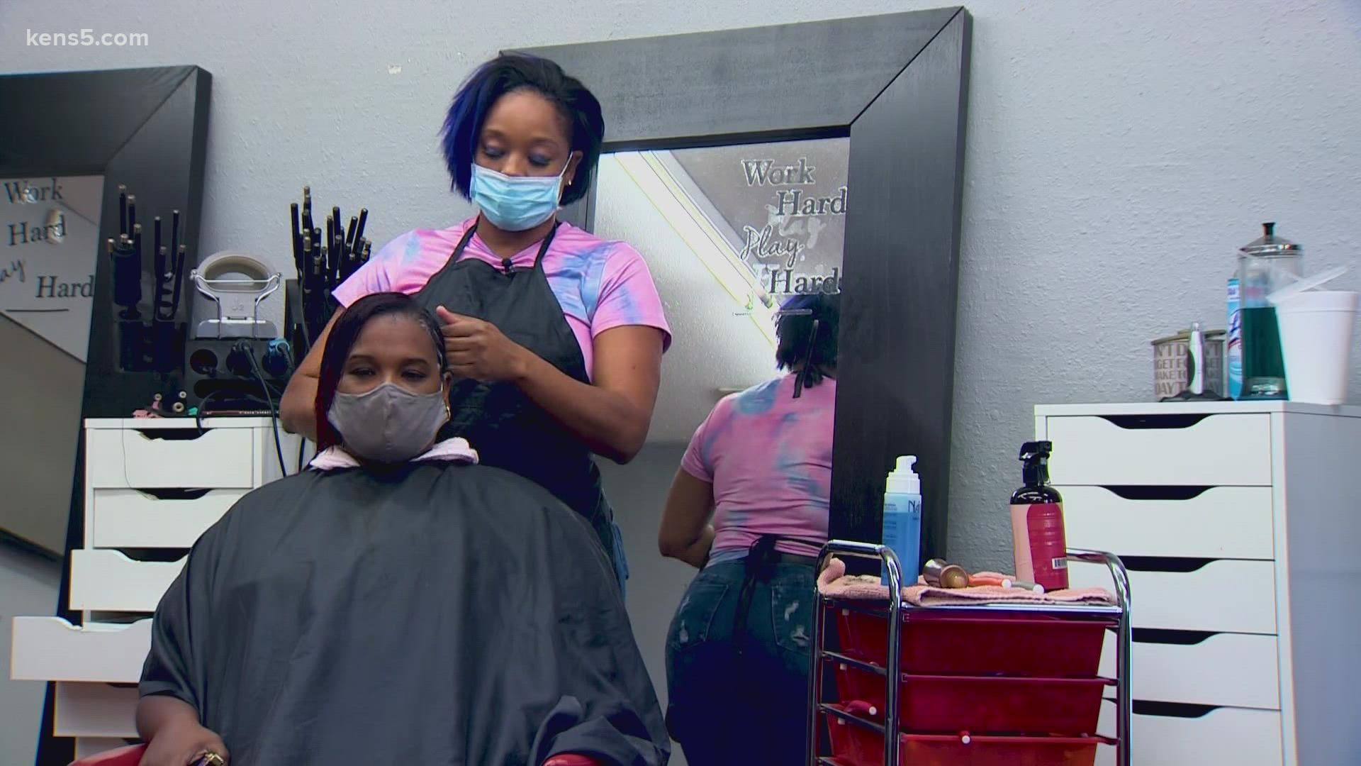 One stylist in San Antonio is hoping to teach the next generation valuable skills about entrepreneurship along with opening her own beauty school.