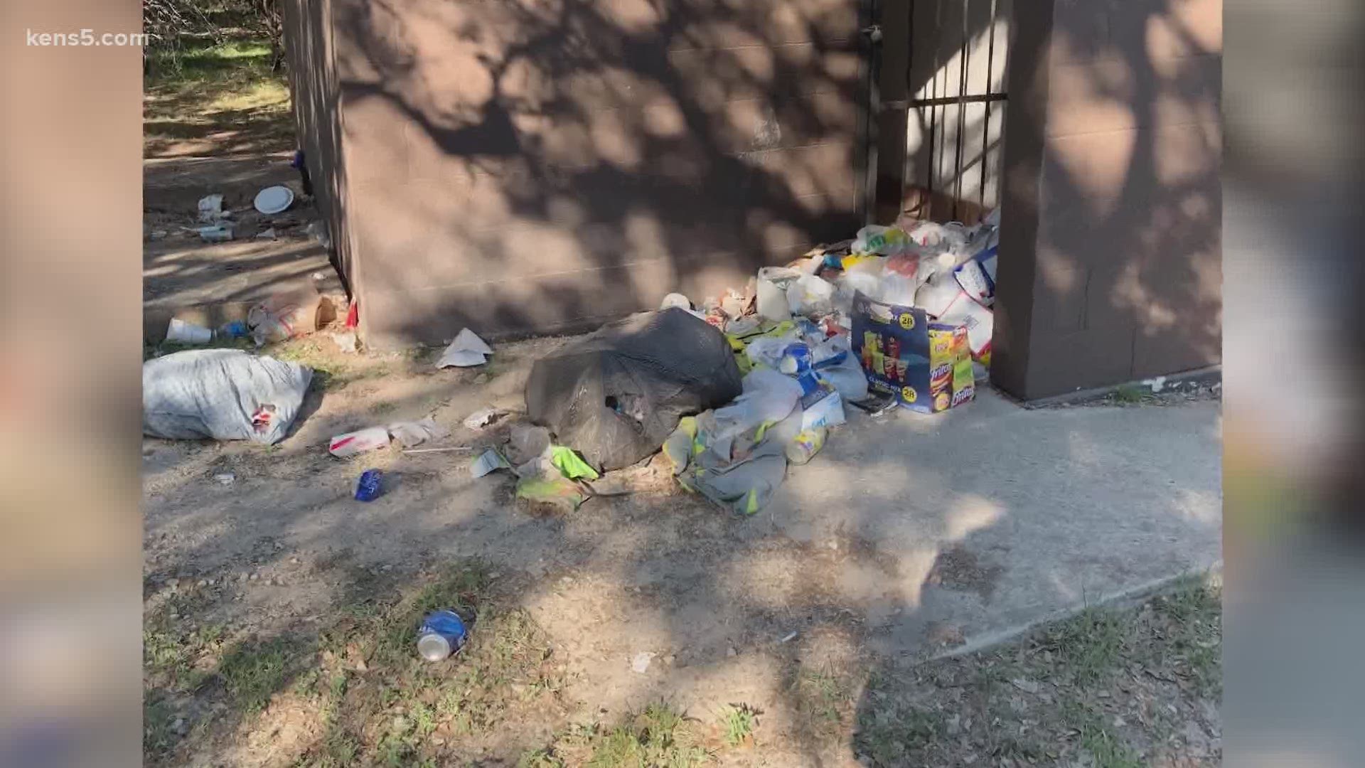 Local homeowners say visitors keep making a mess of the area by leaving trash on the ground and not packing out what they bring in.