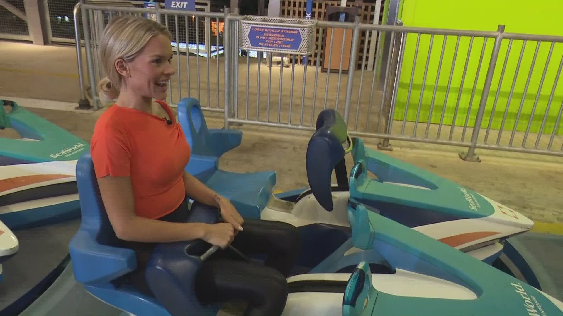 Maggie Laughlin will be participating in a roller coaster challenge at SeaWorld!