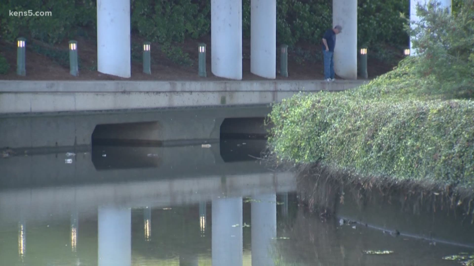 City crews drain part of San Antonio River Walk for routine maintenance