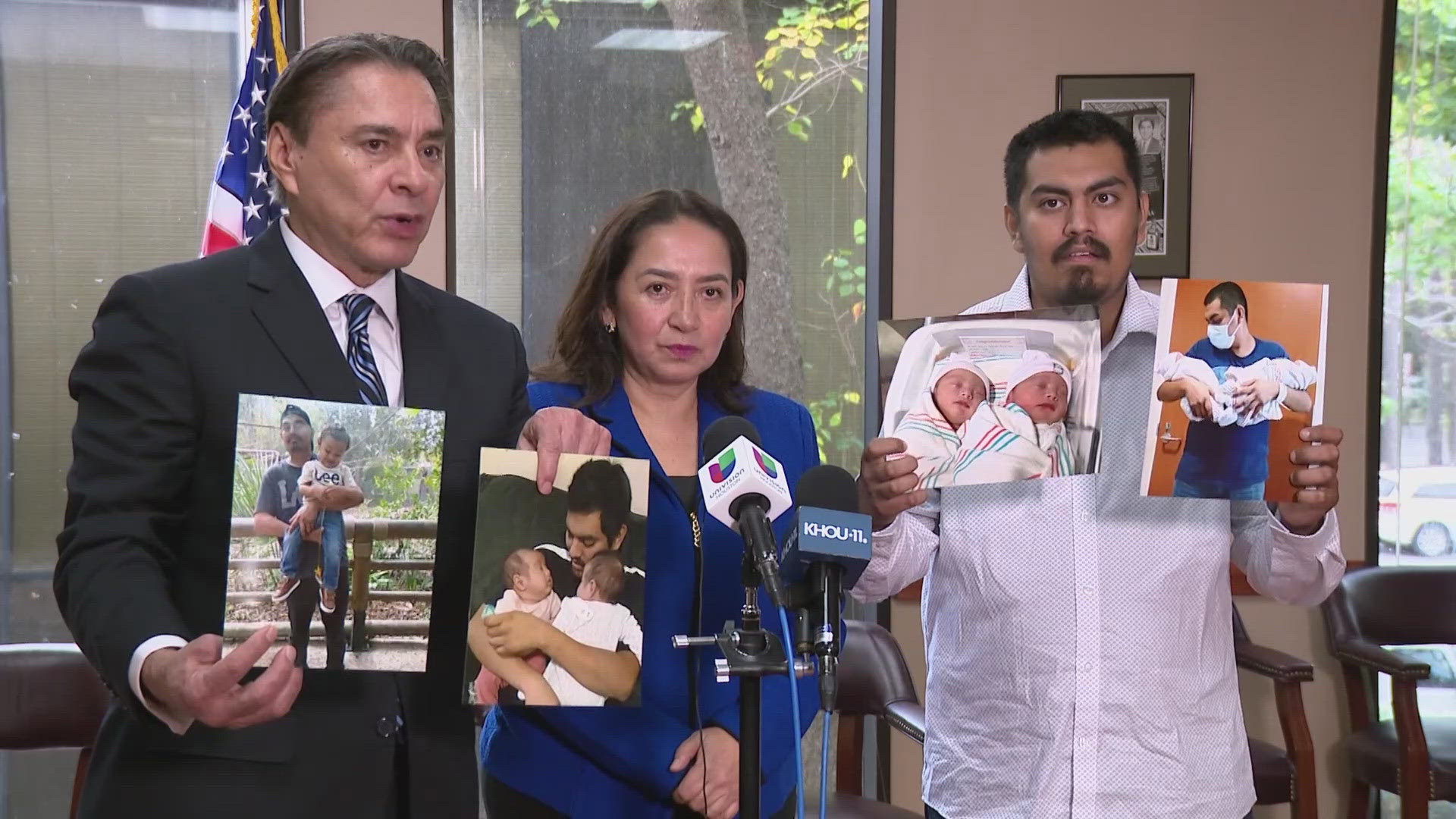 We're hearing from a mother who was recently deported to Mexico with her four children, including newborn twins she just gave birth to in Houston.