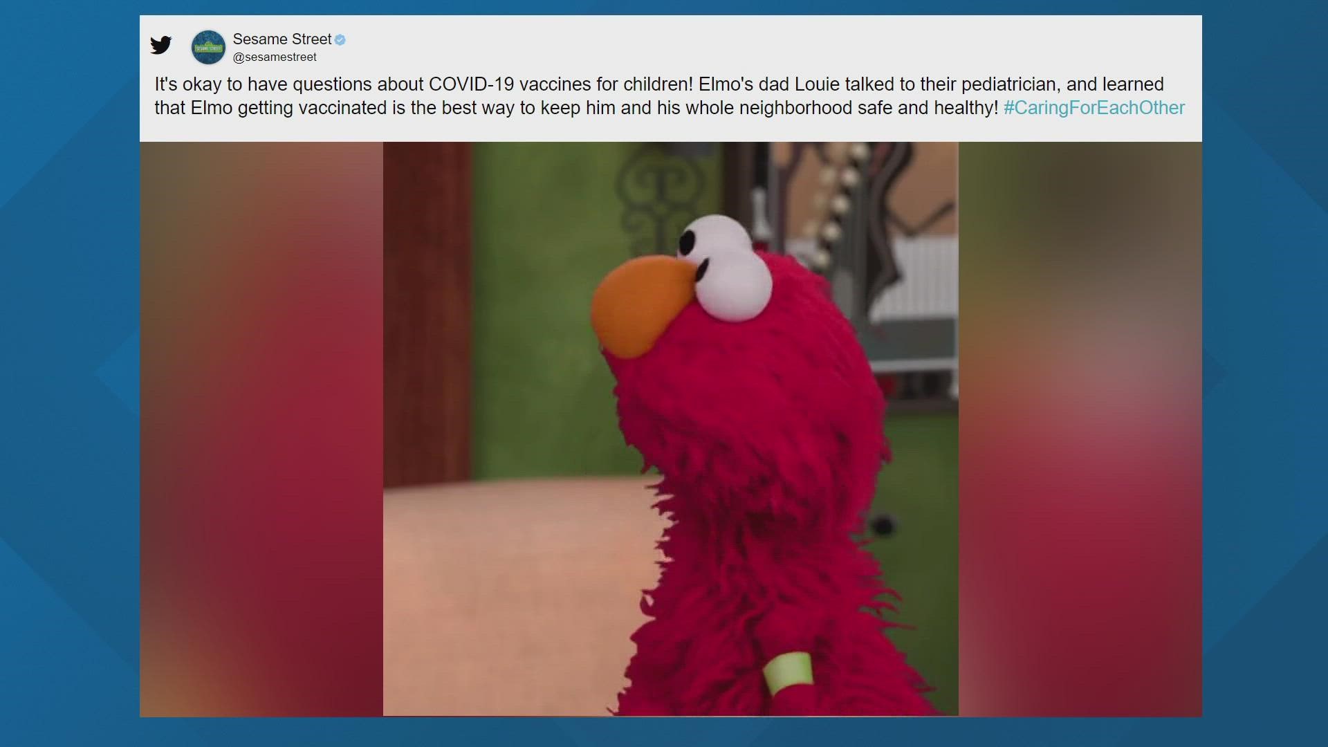 Elmo, the forever three-year-old on Sesame Street was recently shown in a PSA getting his COVID vaccine. Sen. Cruz was not a fan.