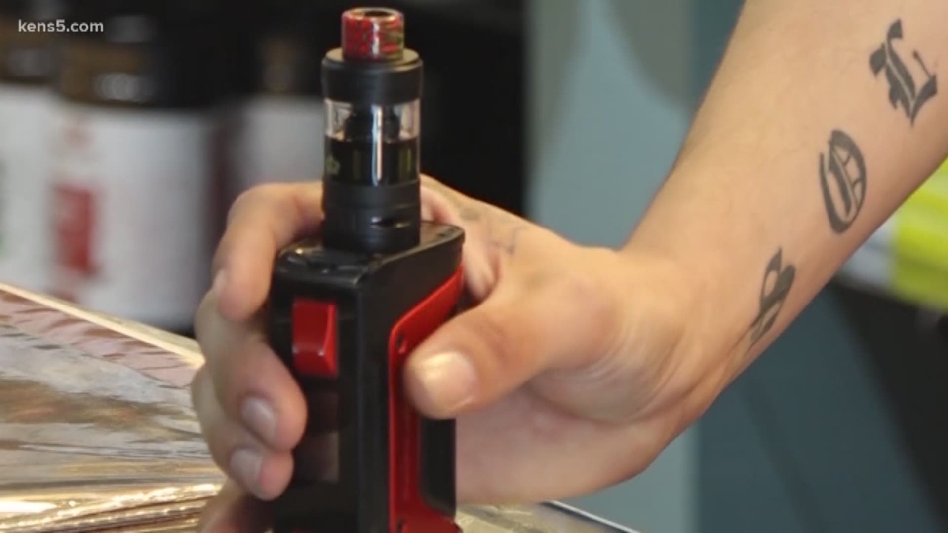 As hospitals across the country continue to treat hundreds of vape-related illnesses, a San Antonio school district is not holding back on their efforts to get the vapes out of their schools.