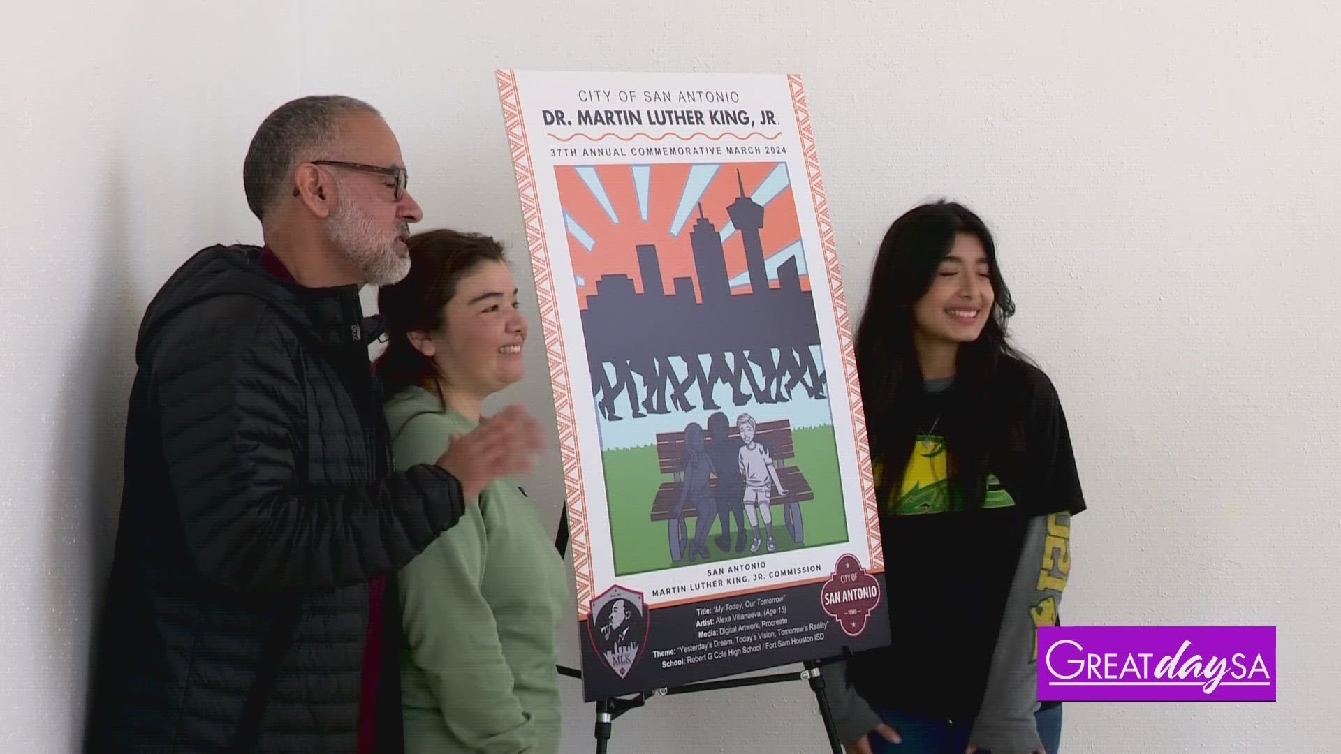 Photojournalist Justin Calderon brings you the story behind Alexa Villanueva who just won the 2024 MLK Poster Art Contest.