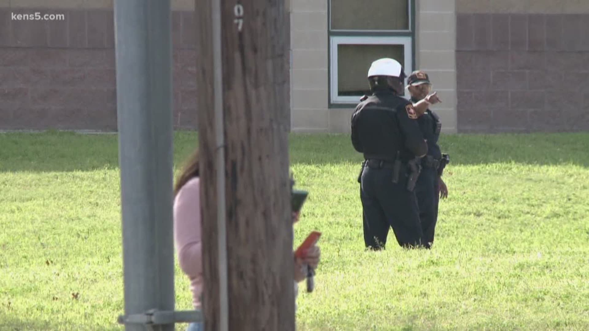 The standoff eventually involved a SWAT team, and put a nearby public school on lockdown.