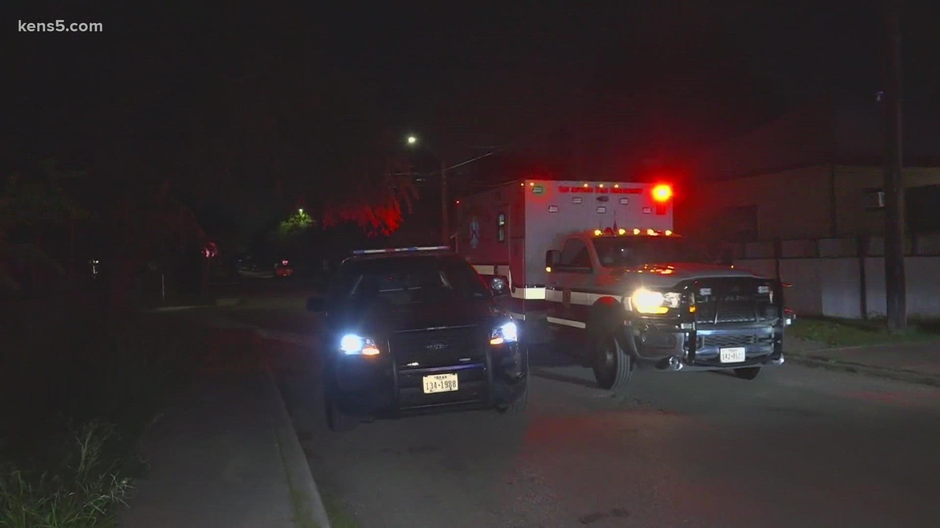 A man was found with multiple stab wounds in a neighborhood west of downtown, the San Antonio Police Department said.
