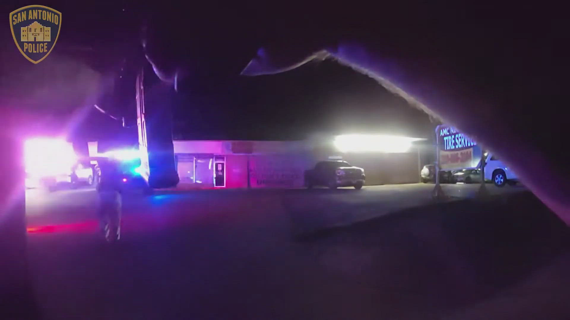 No officers were hurt. 