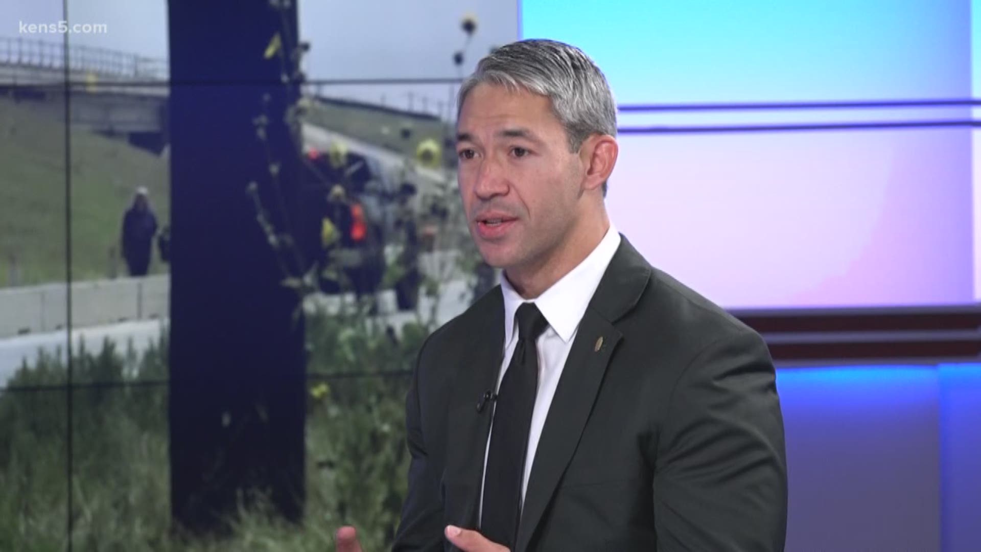 Mayor Ron Nirenberg of San Antonio stops by the KENS 5 studio to talk about his Climate Action Plan ahead of his presentation to city council.