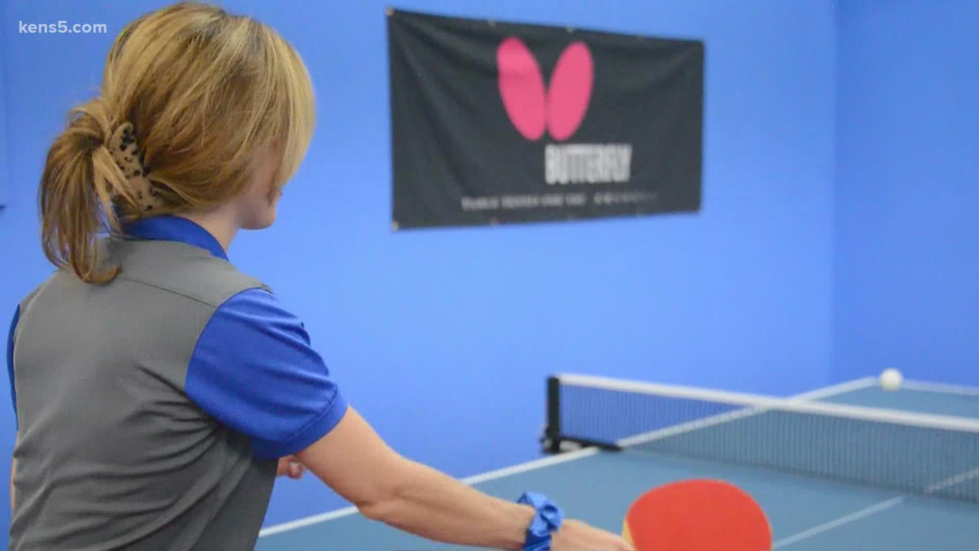The San Antonio Table Tennis Club is actually where Olympians and Paralympians train!