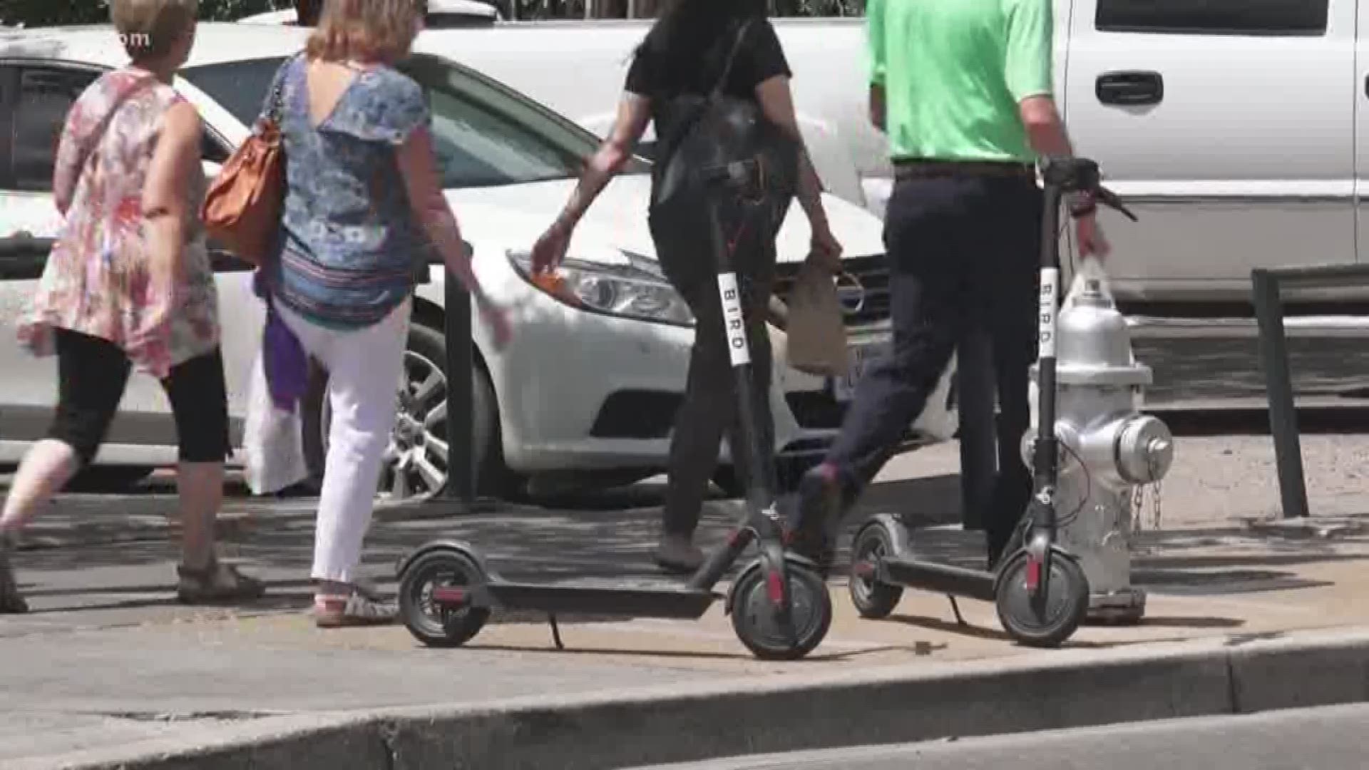 Hundreds of scooters already roll down San Antonio sidewalks and streets. Now the city's about to roll out rules on how to use them. Eyewitness News reporter Erica Zucco has more.